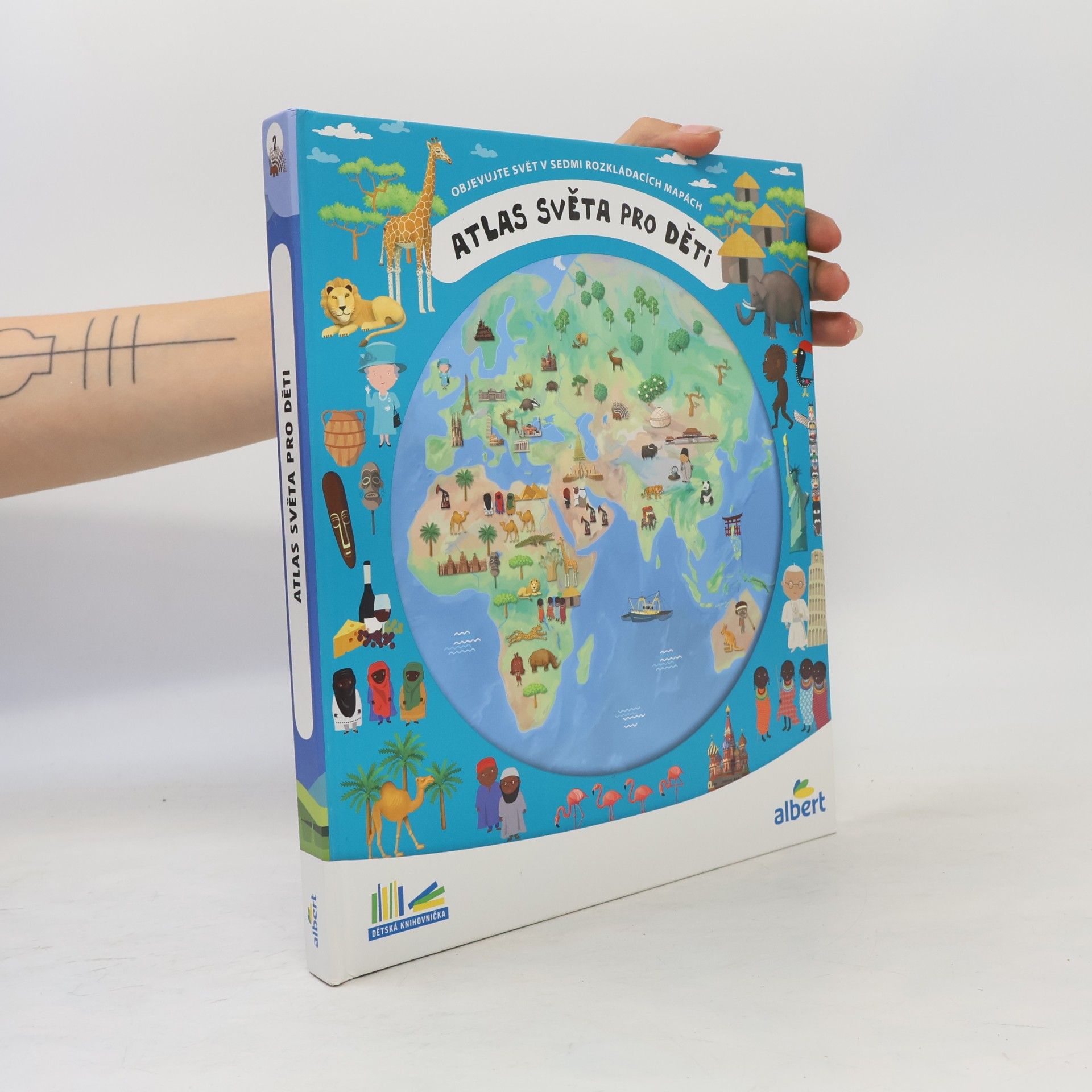 Iva Šišperová Atlas světa pro děti