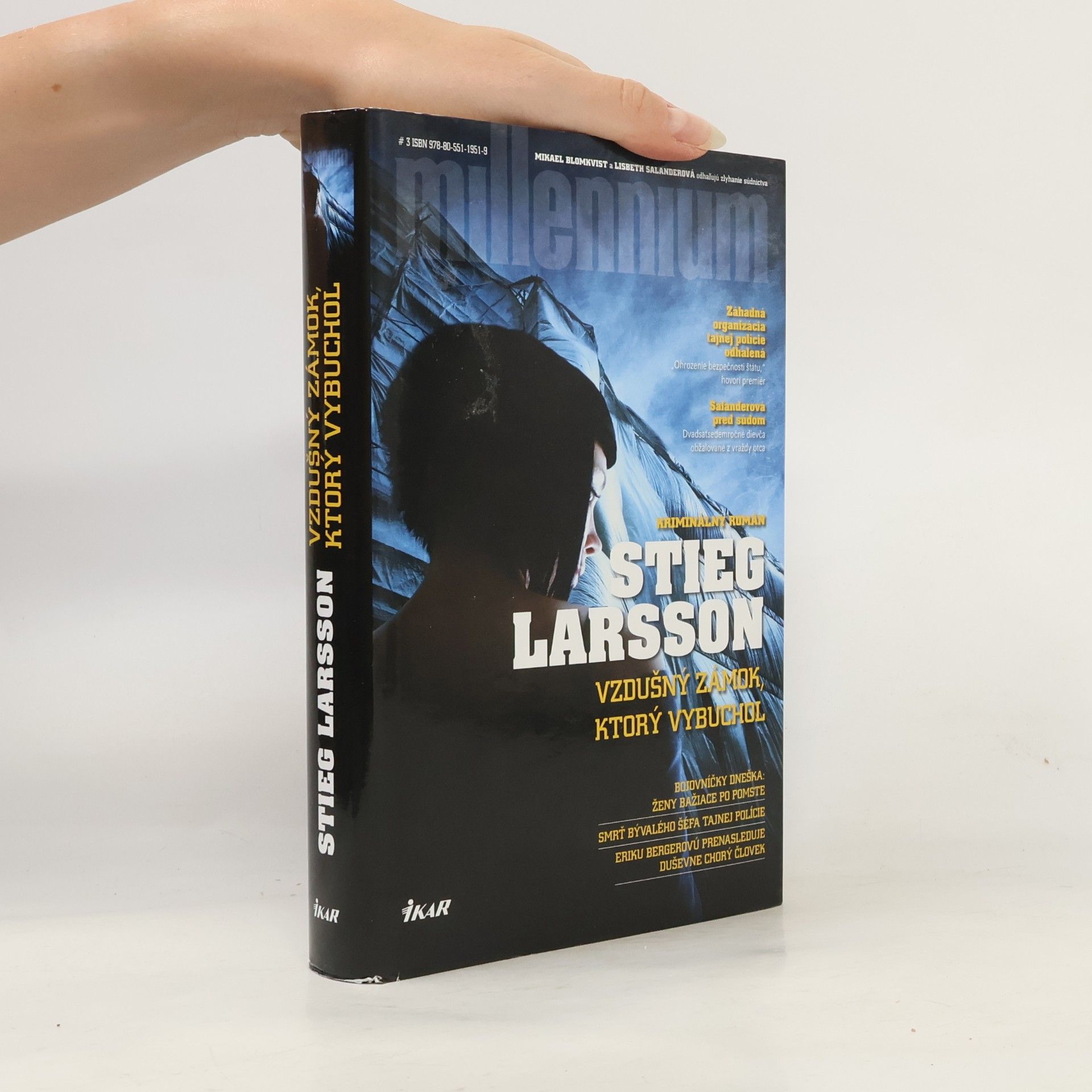 Stieg Larsson Vzdušný zámok, ktorý vybuchol