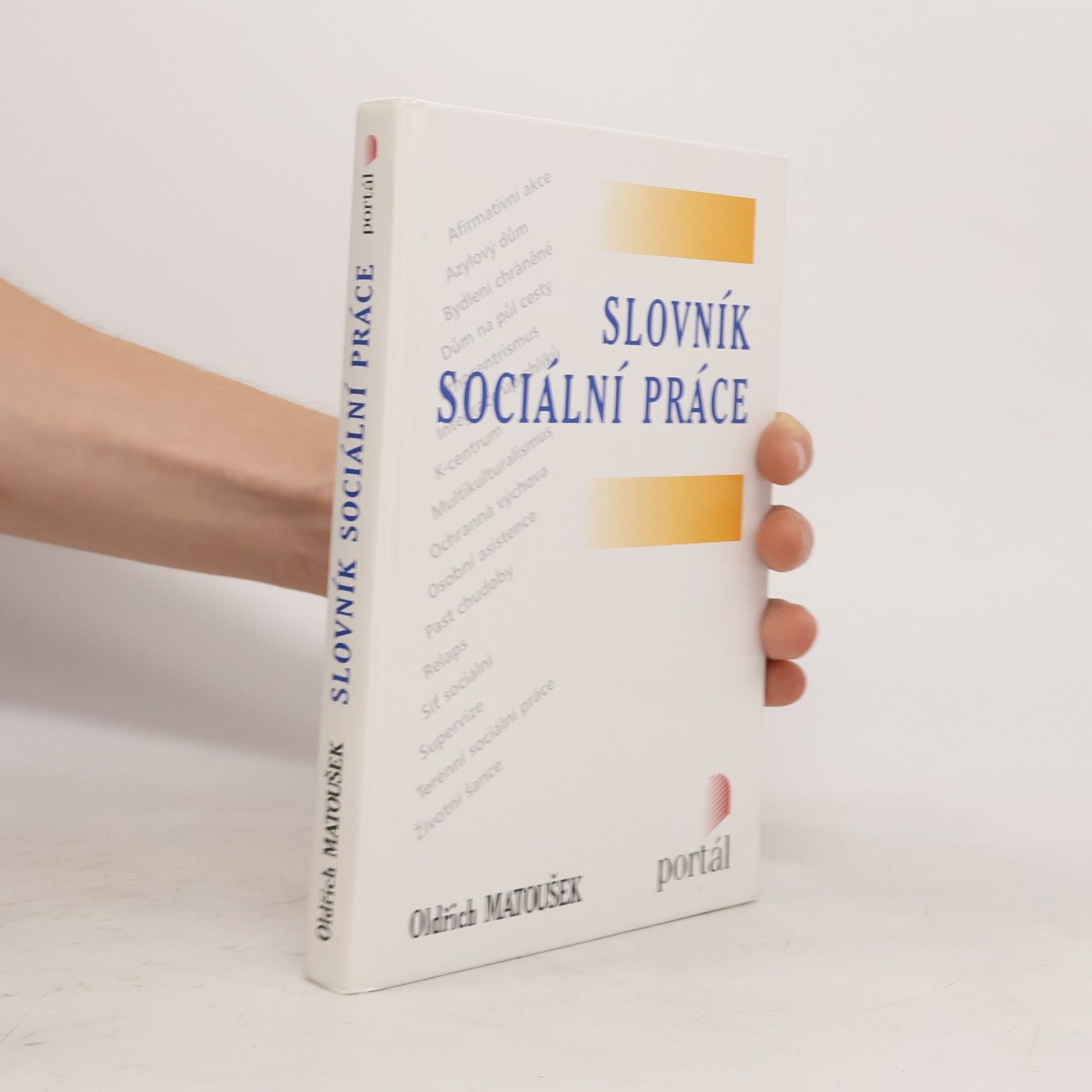 Oldřich Matoušek Slovník sociální práce