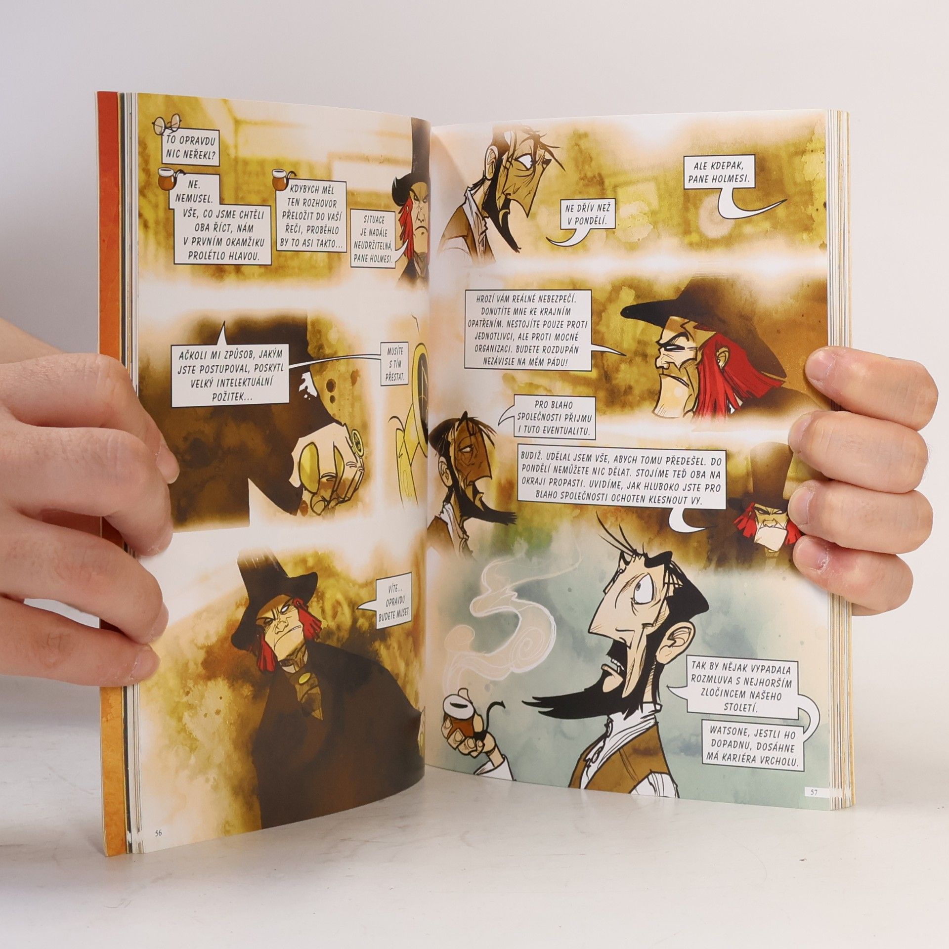 Petr Kopl Sherlock Holmes: Poslední případ (komiks)