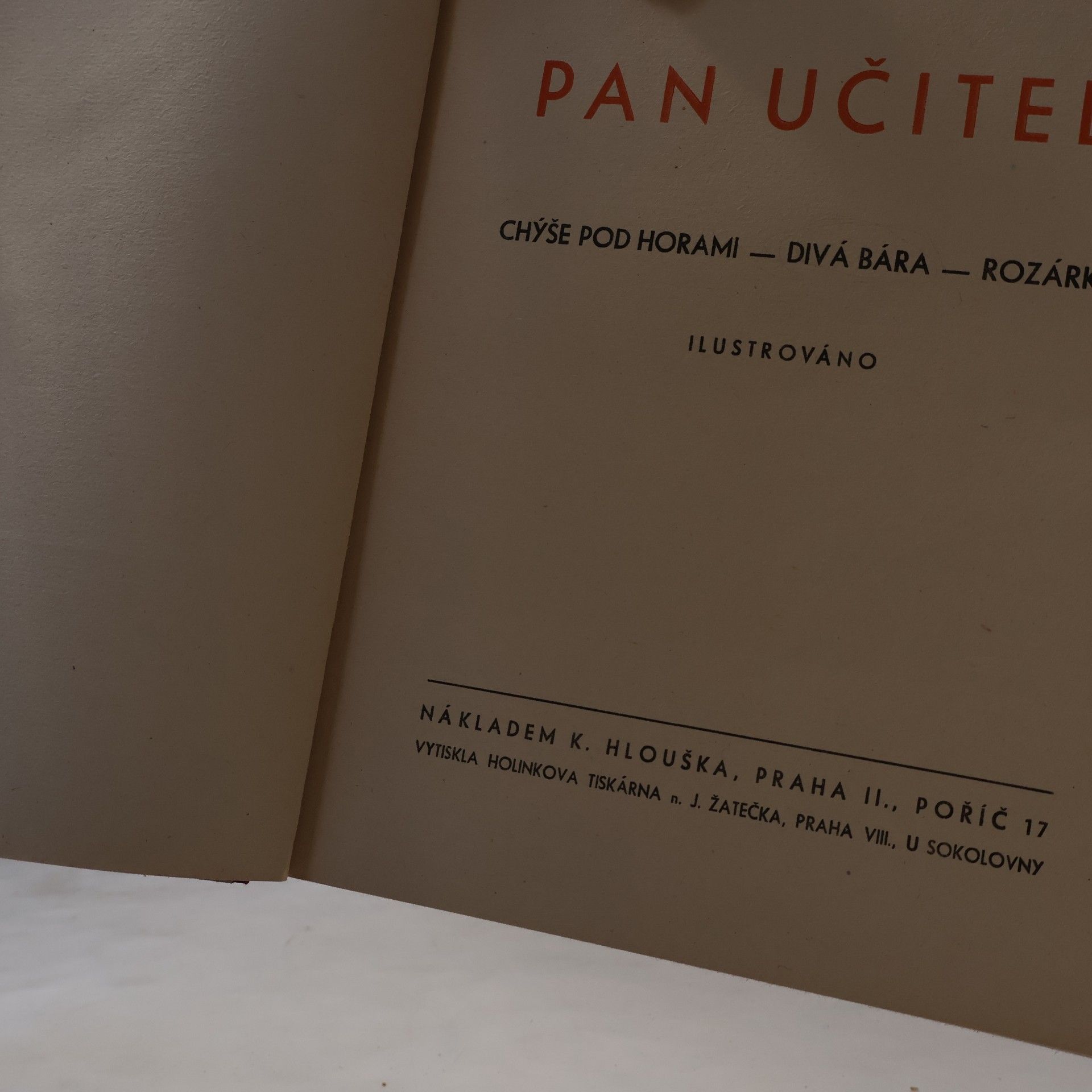 Božena Němcová Pan učitel