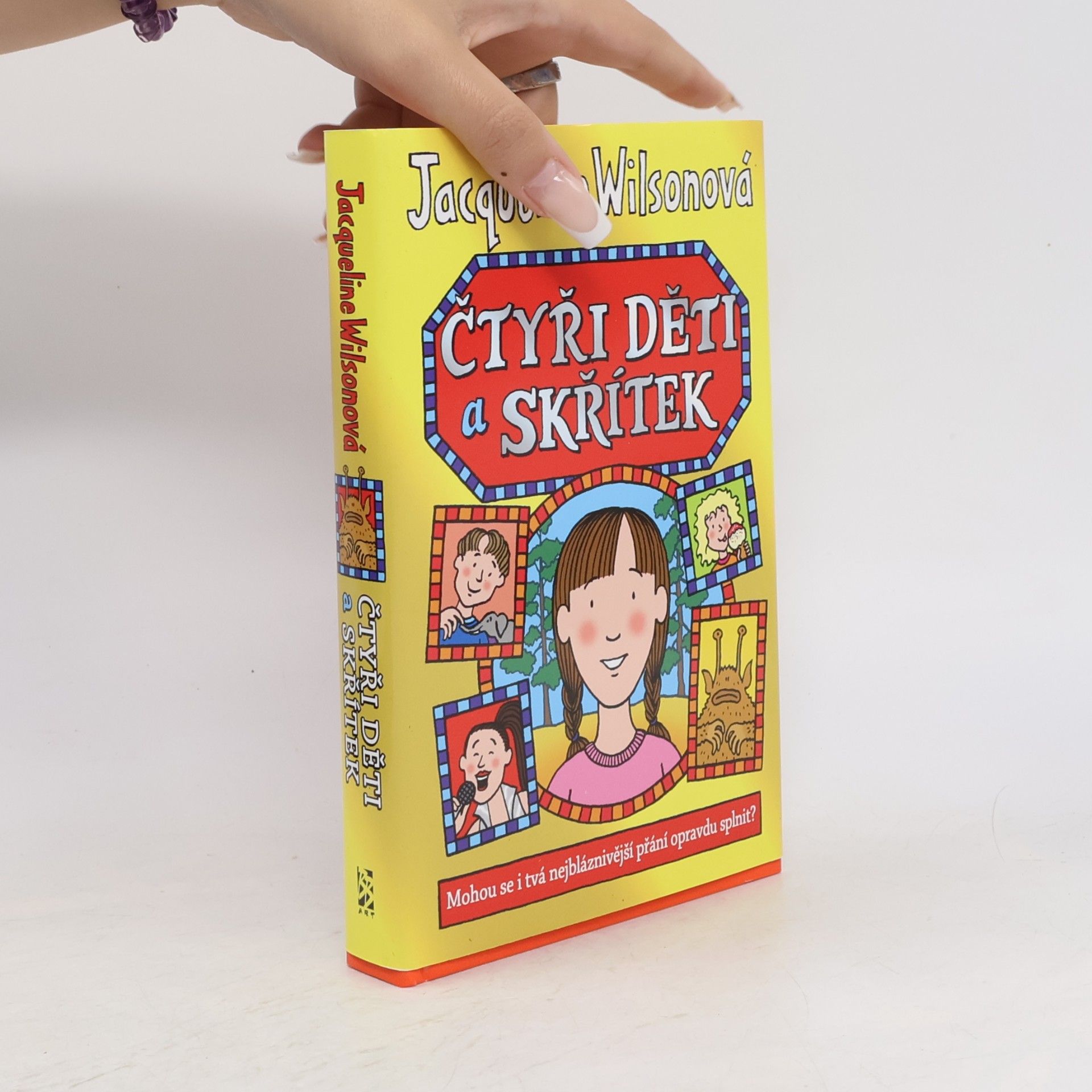 Jacqueline Wilson Čtyři děti a skřítek