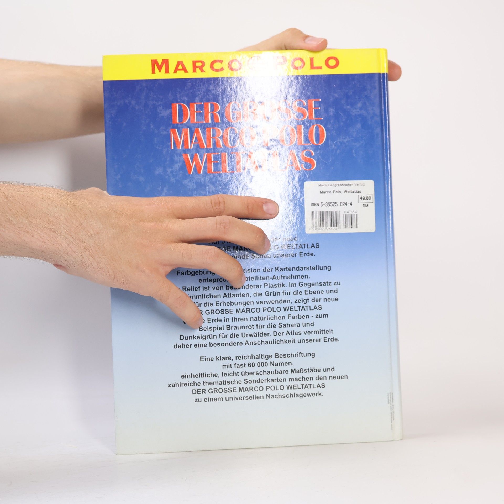 Autores varios Der grosse Marco Polo Weltatlas