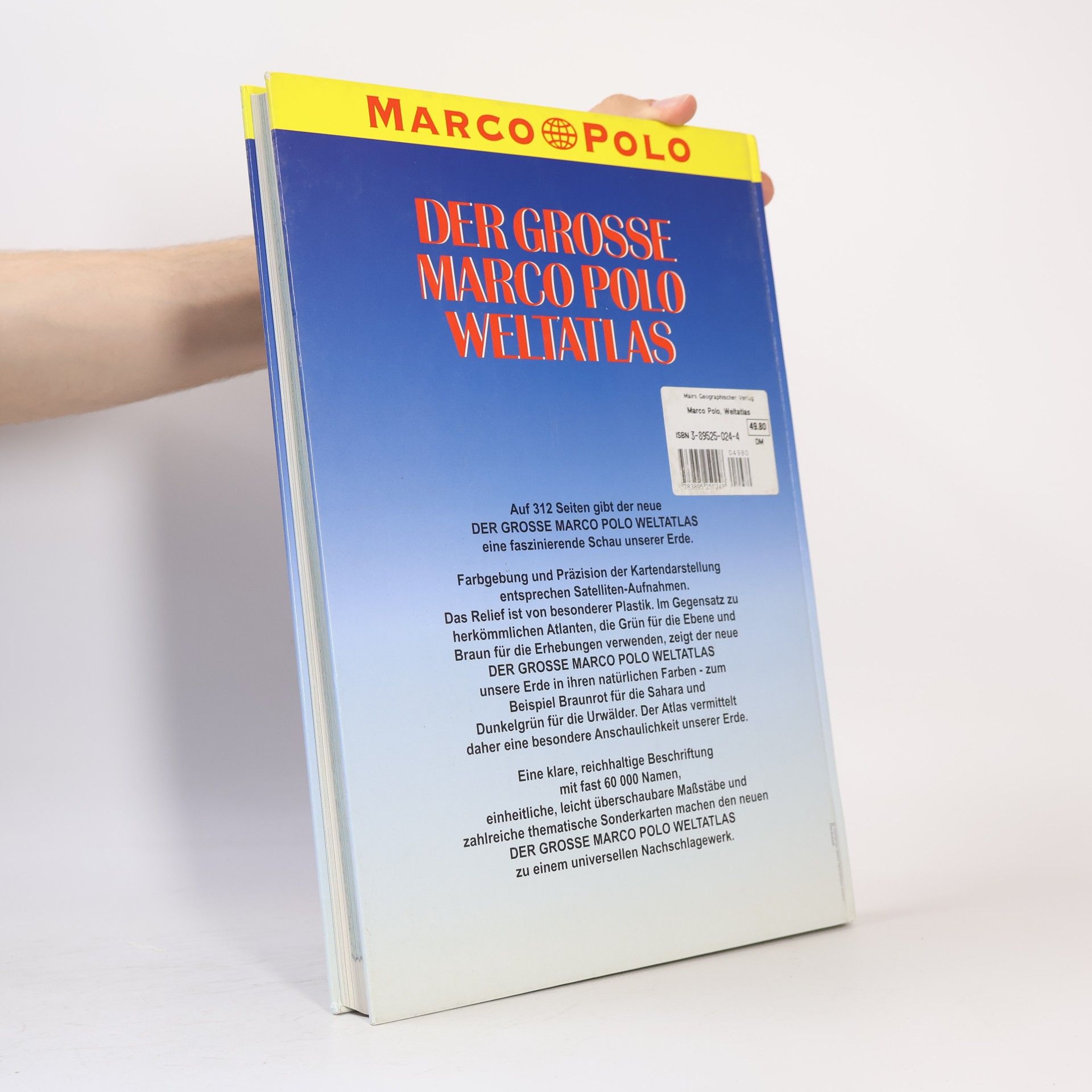 Autores varios Der grosse Marco Polo Weltatlas