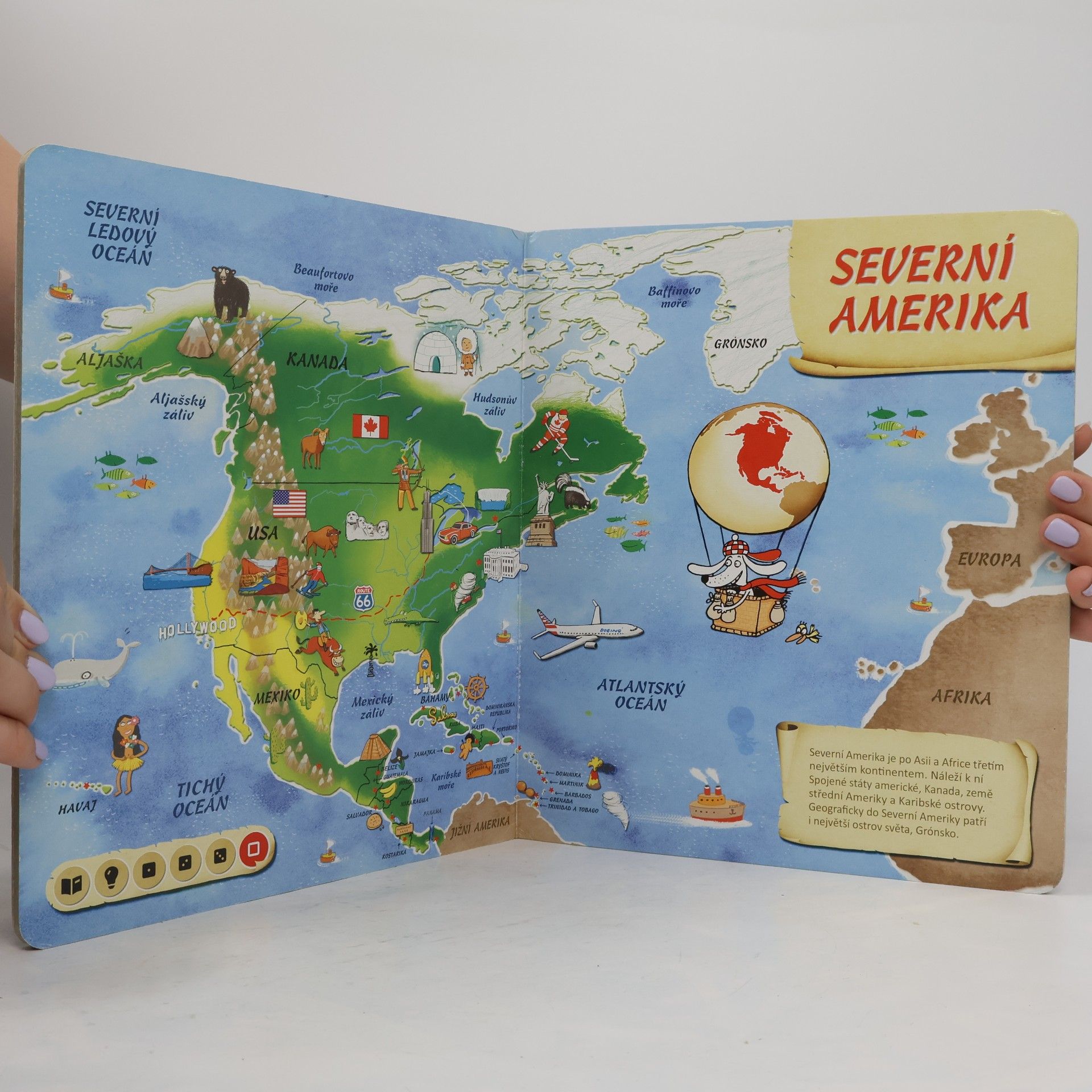 Tereza Kocová Atlas světa. Interaktivní mluvící kniha