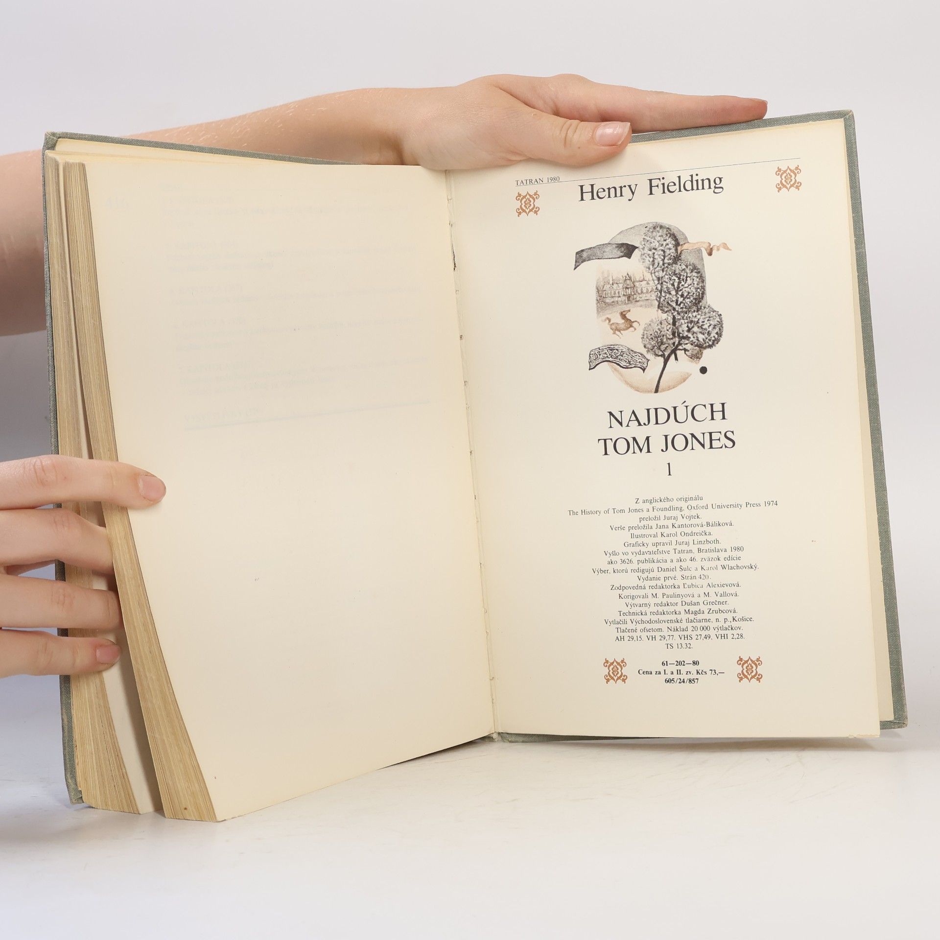 Henry Fielding Najdúch Tom Jones 1