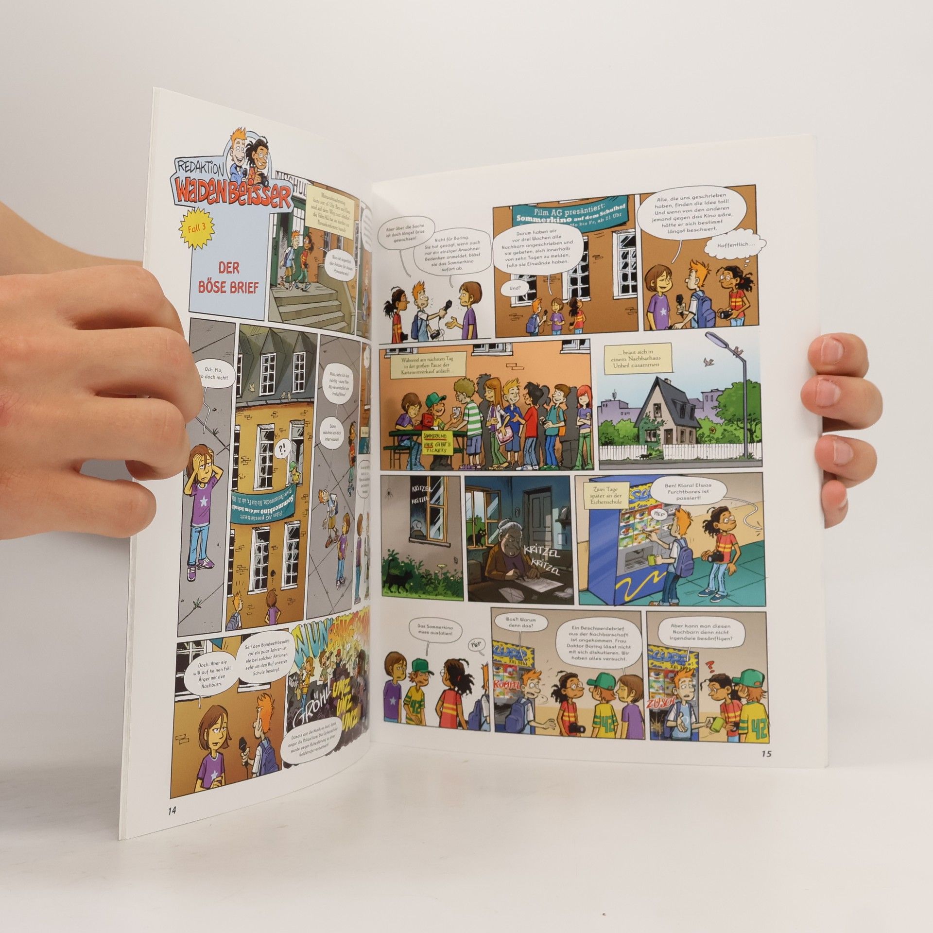 Ina Rometsch Redaktion Wadenbeißer Band 2. Neue Krimi-Comics zum Lesen & Mitraten