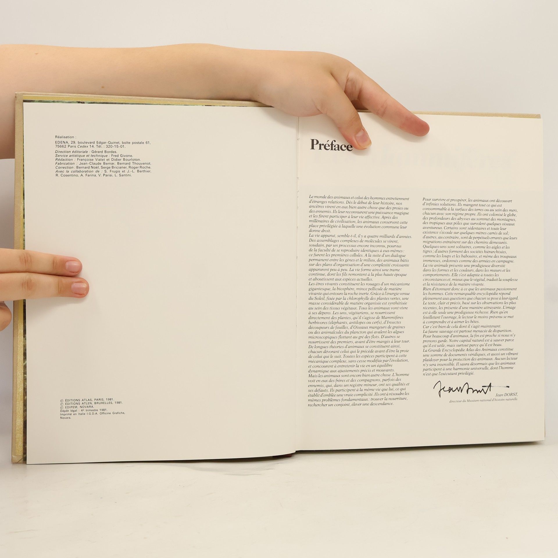 Kolektív autorov La grande encyclopédie Atlas des animaux 1