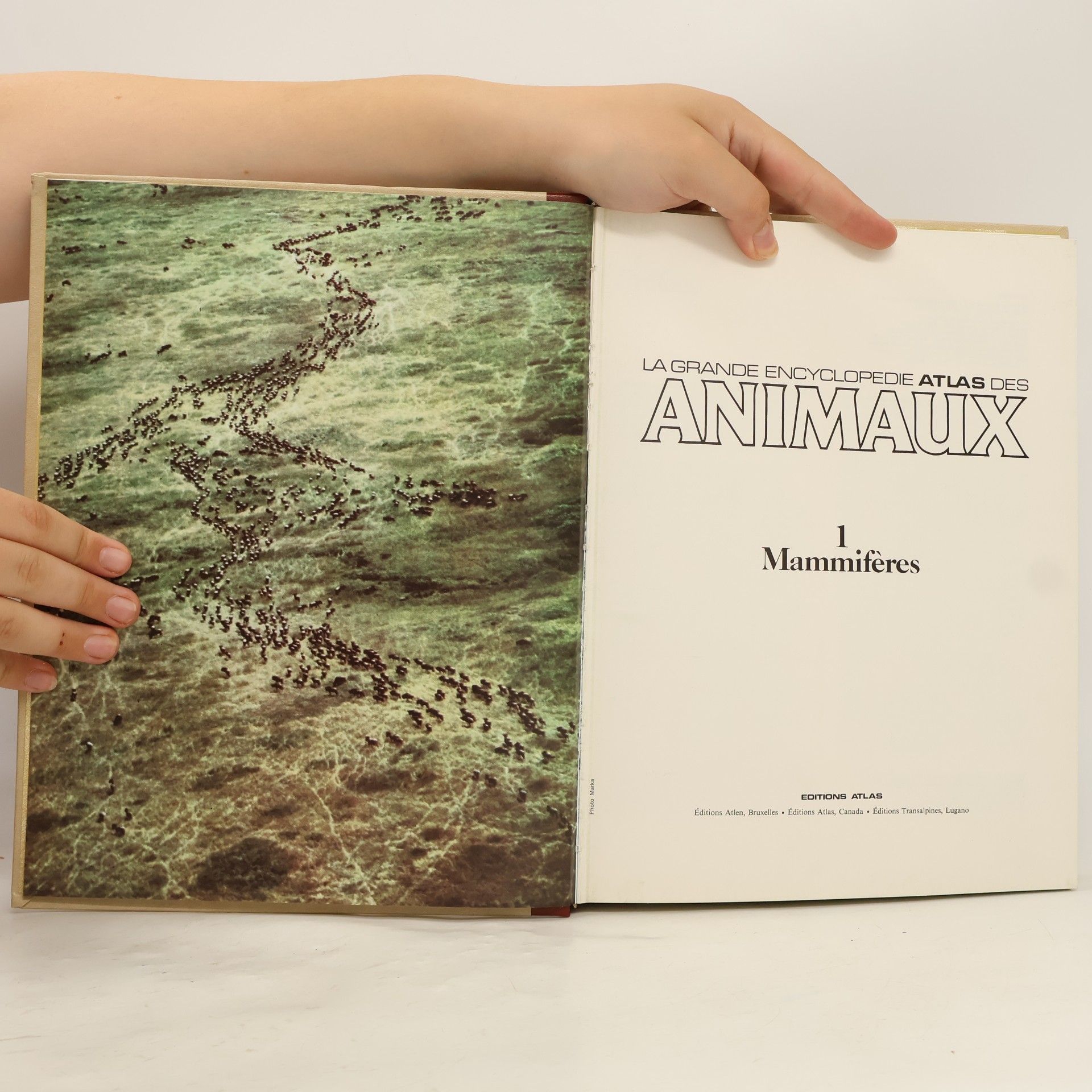 Kolektív autorov La grande encyclopédie Atlas des animaux 1