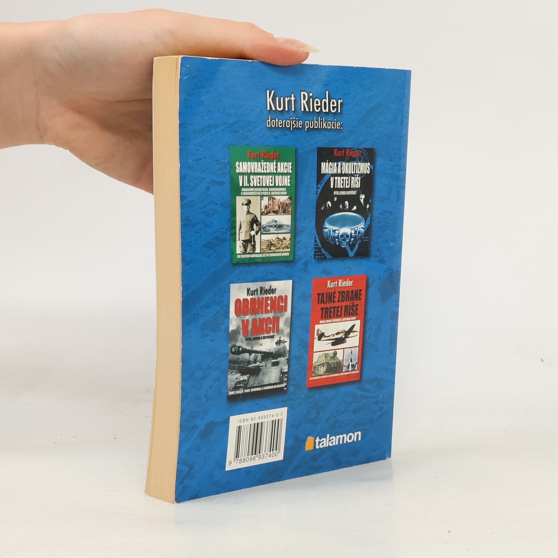Kurt Rieder Esá tretej ríše