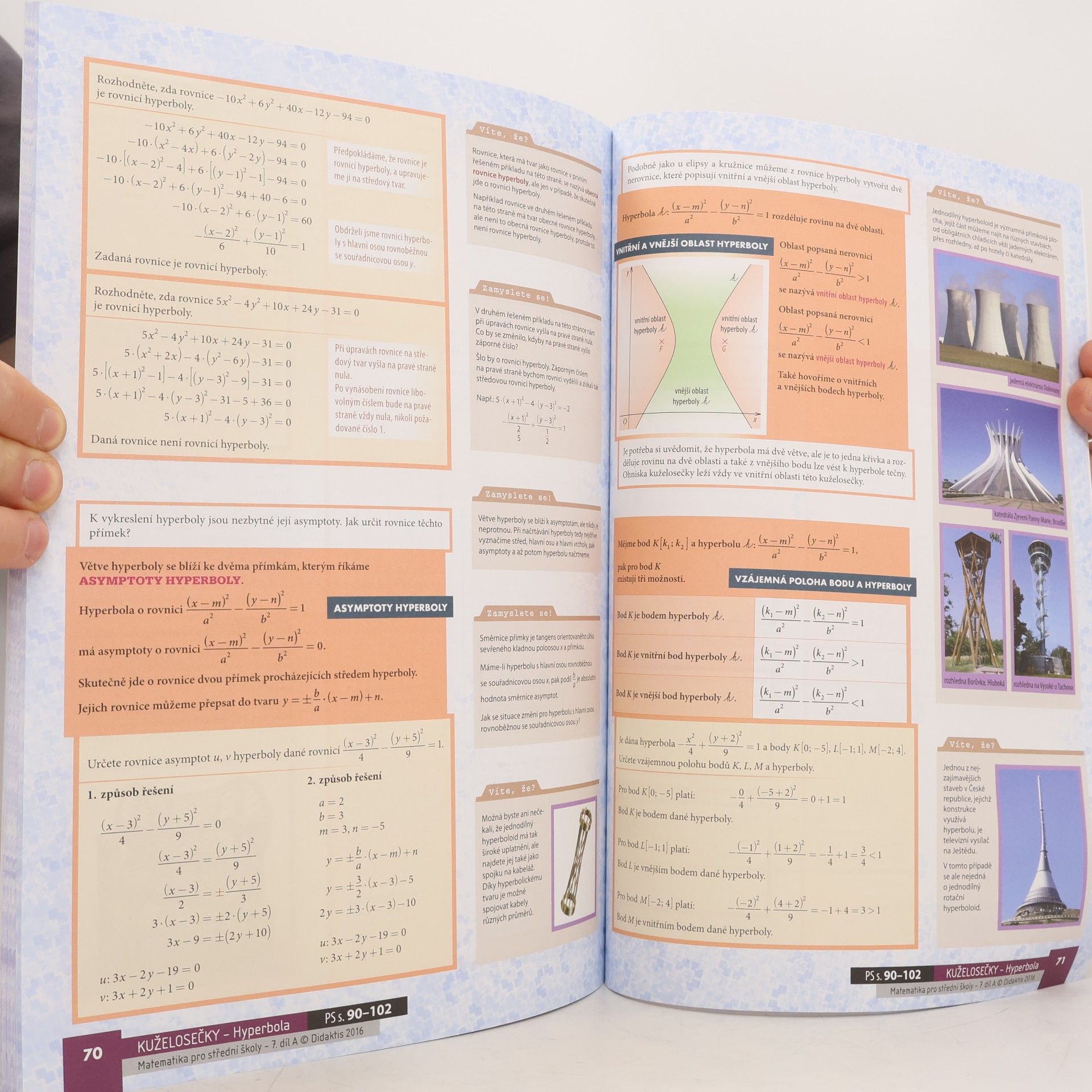 Jan Vondra Matematika pro střední školy. 7. díl A, Analytická geometrie v rovině