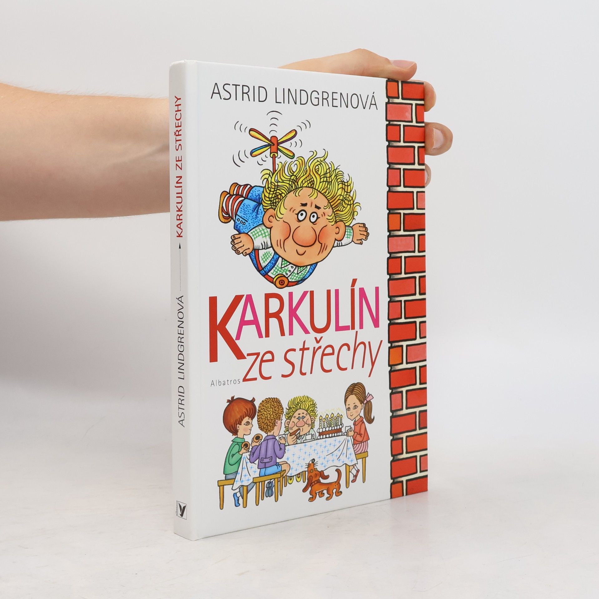 Astrid Lindgren Karkulín ze střechy