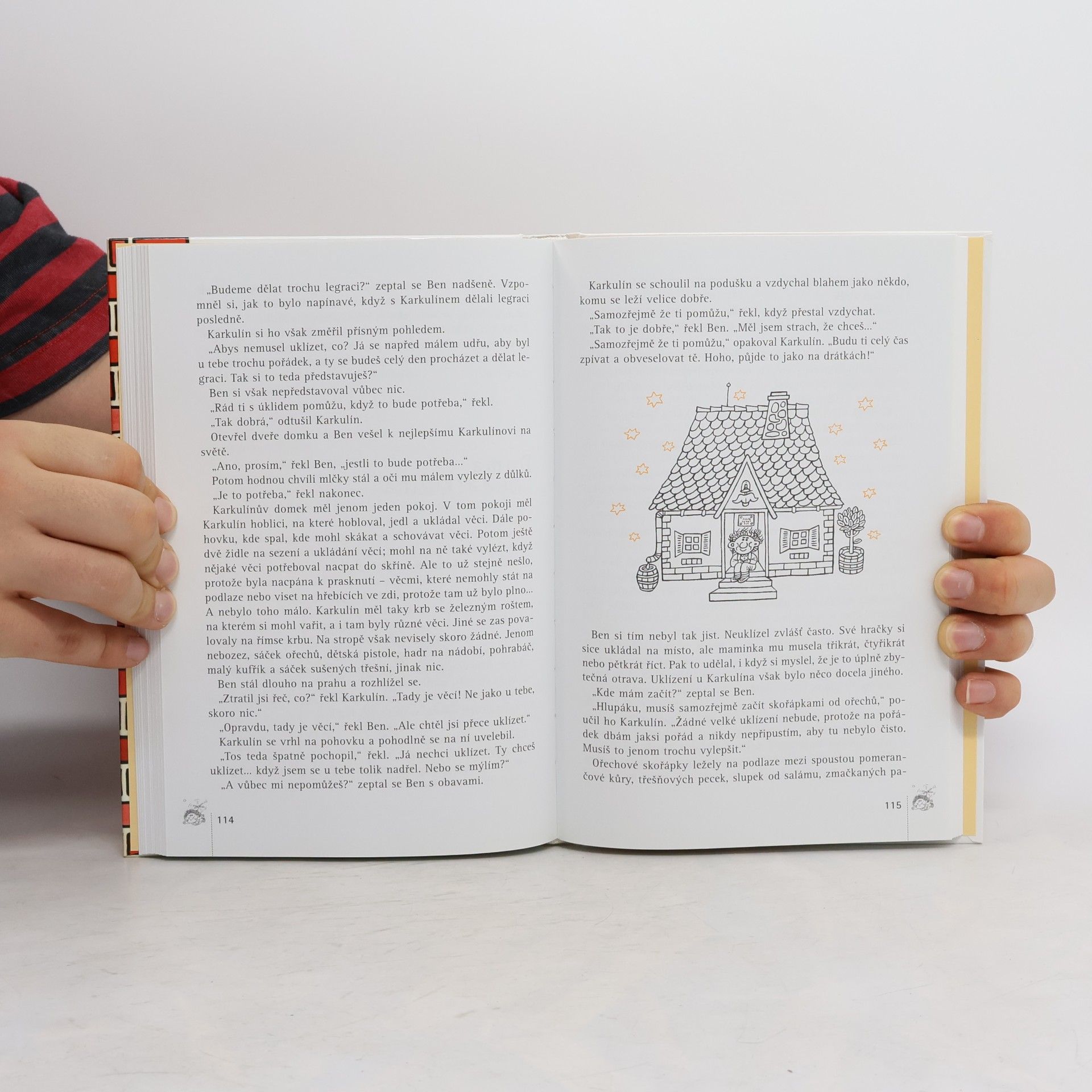 Astrid Lindgren Karkulín ze střechy