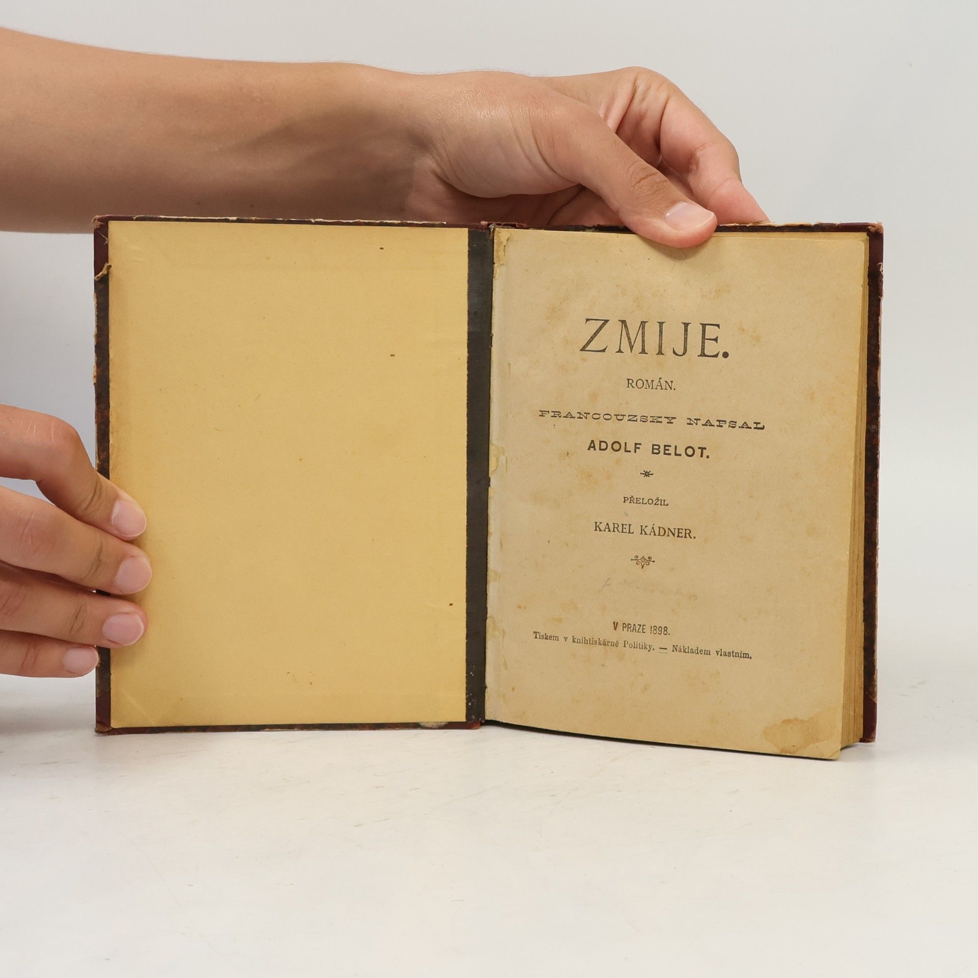 Adolphe Belot Zmije