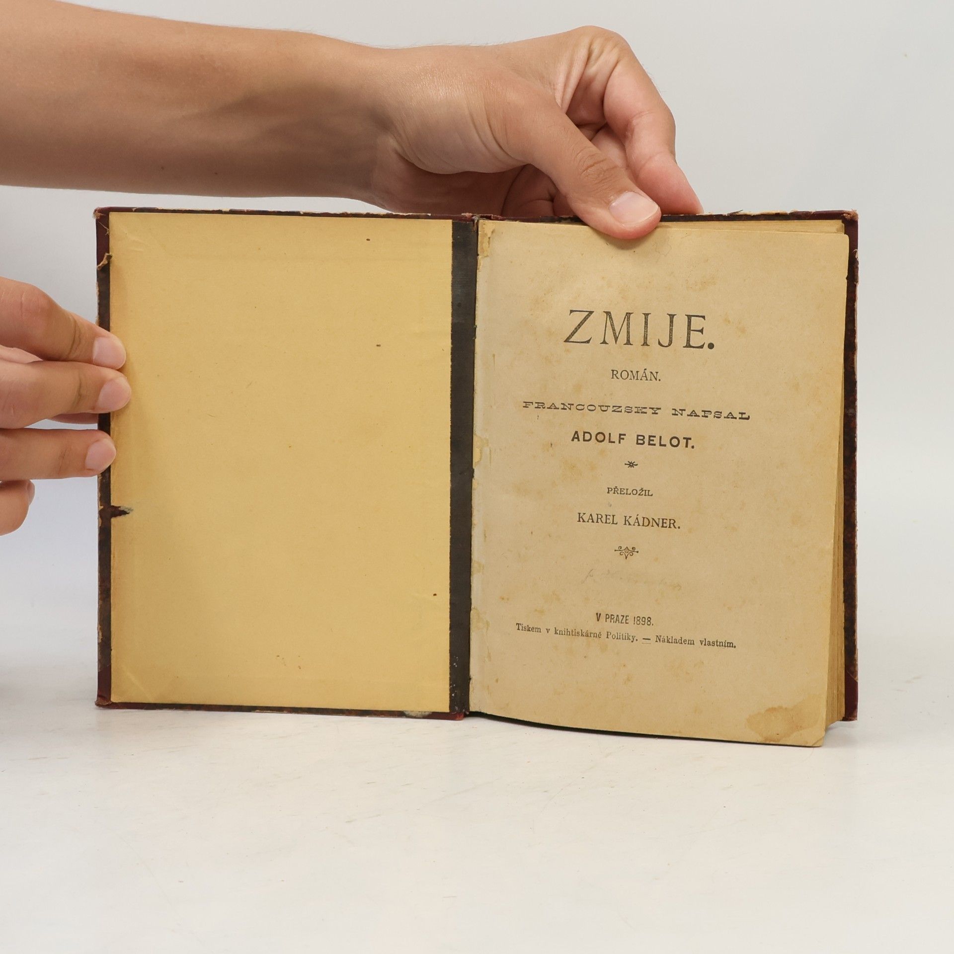 Adolphe Belot Zmije
