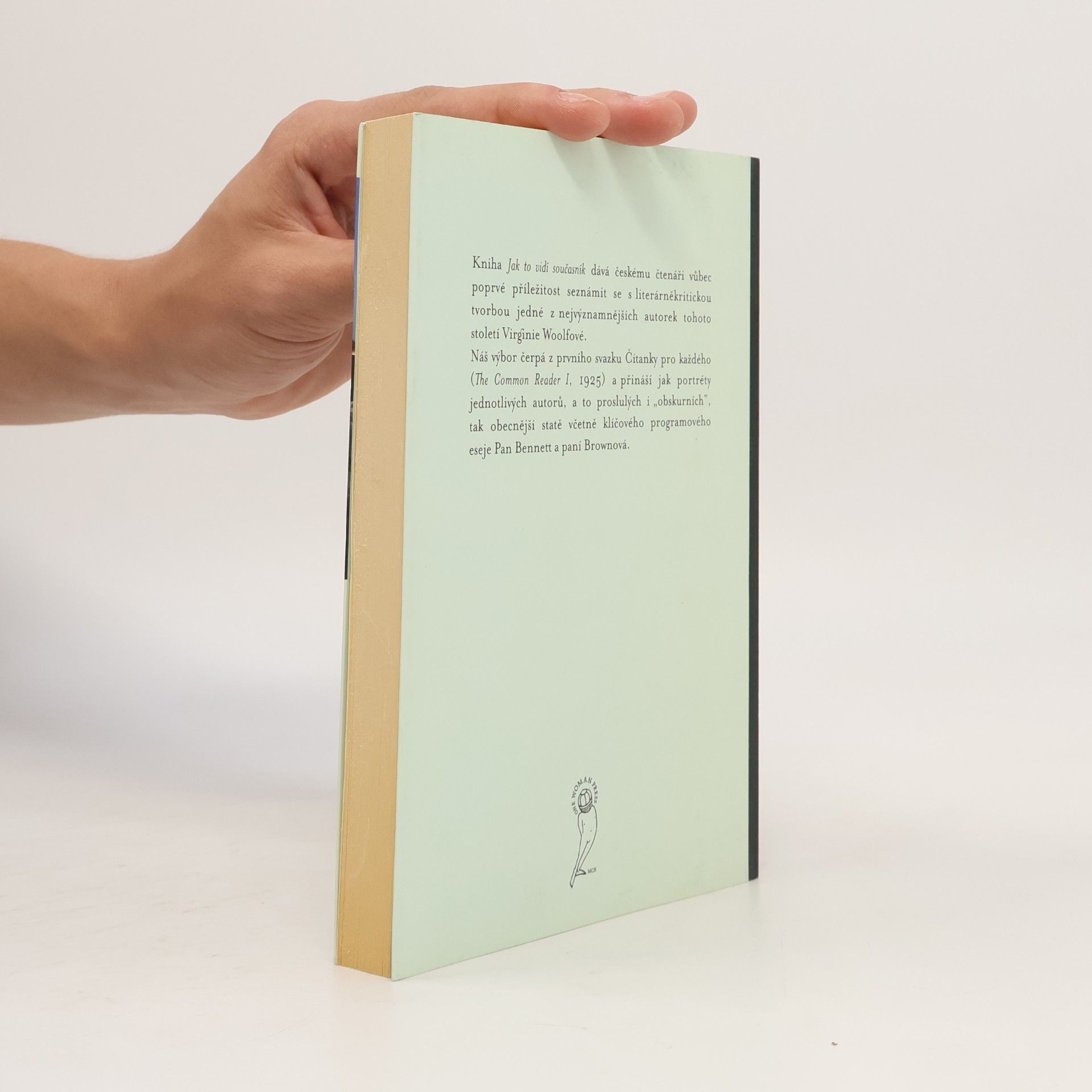 Virginia Woolf Jak to vidí současník