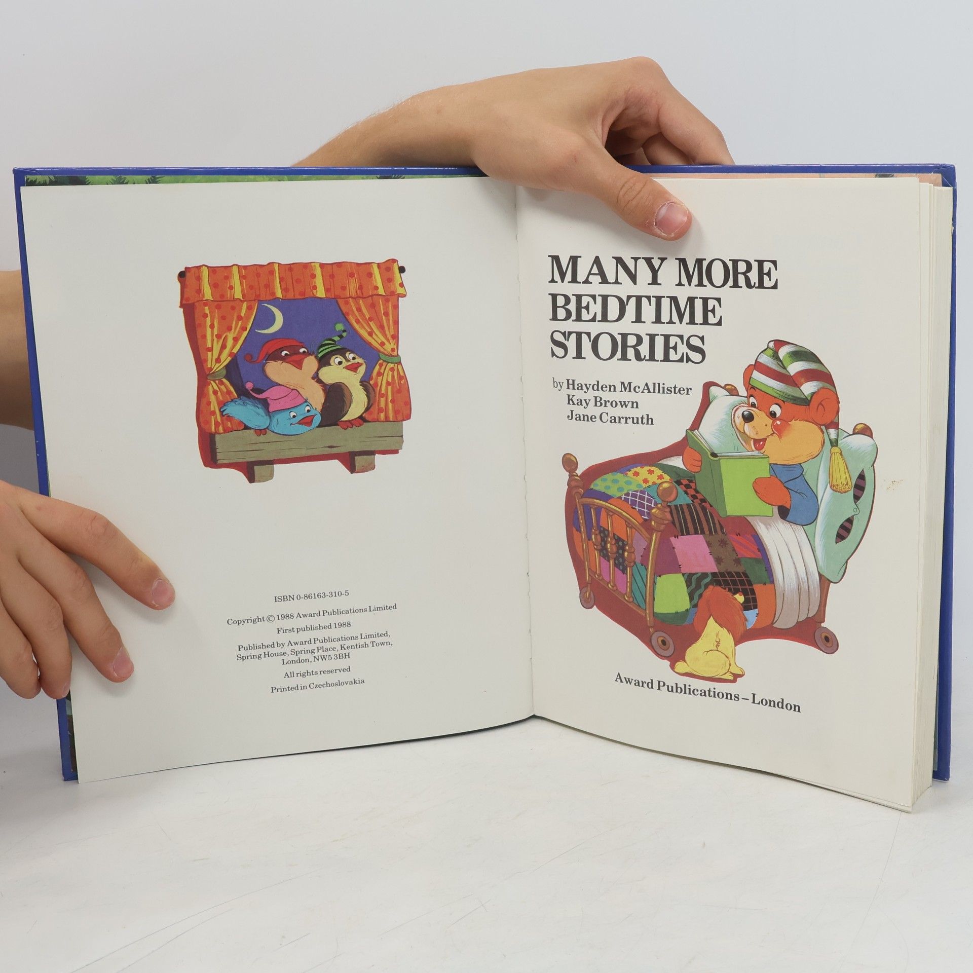 Hayden McAllister Many more bedtime stories