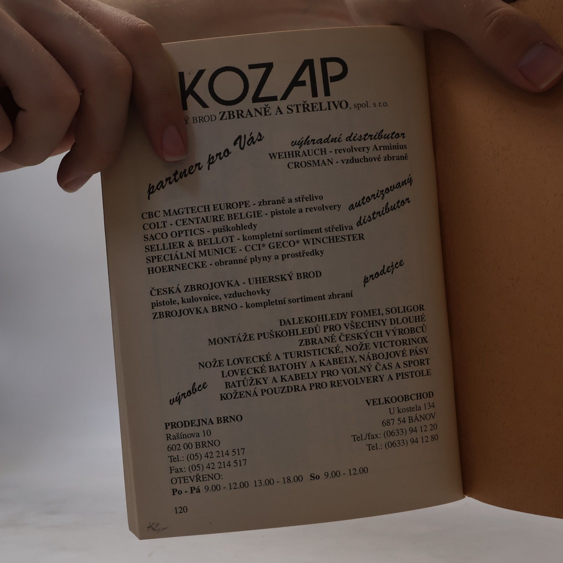 Jan Komenda Bezpečná manipulace se zbraní při zkoušce odborné způsobilosti