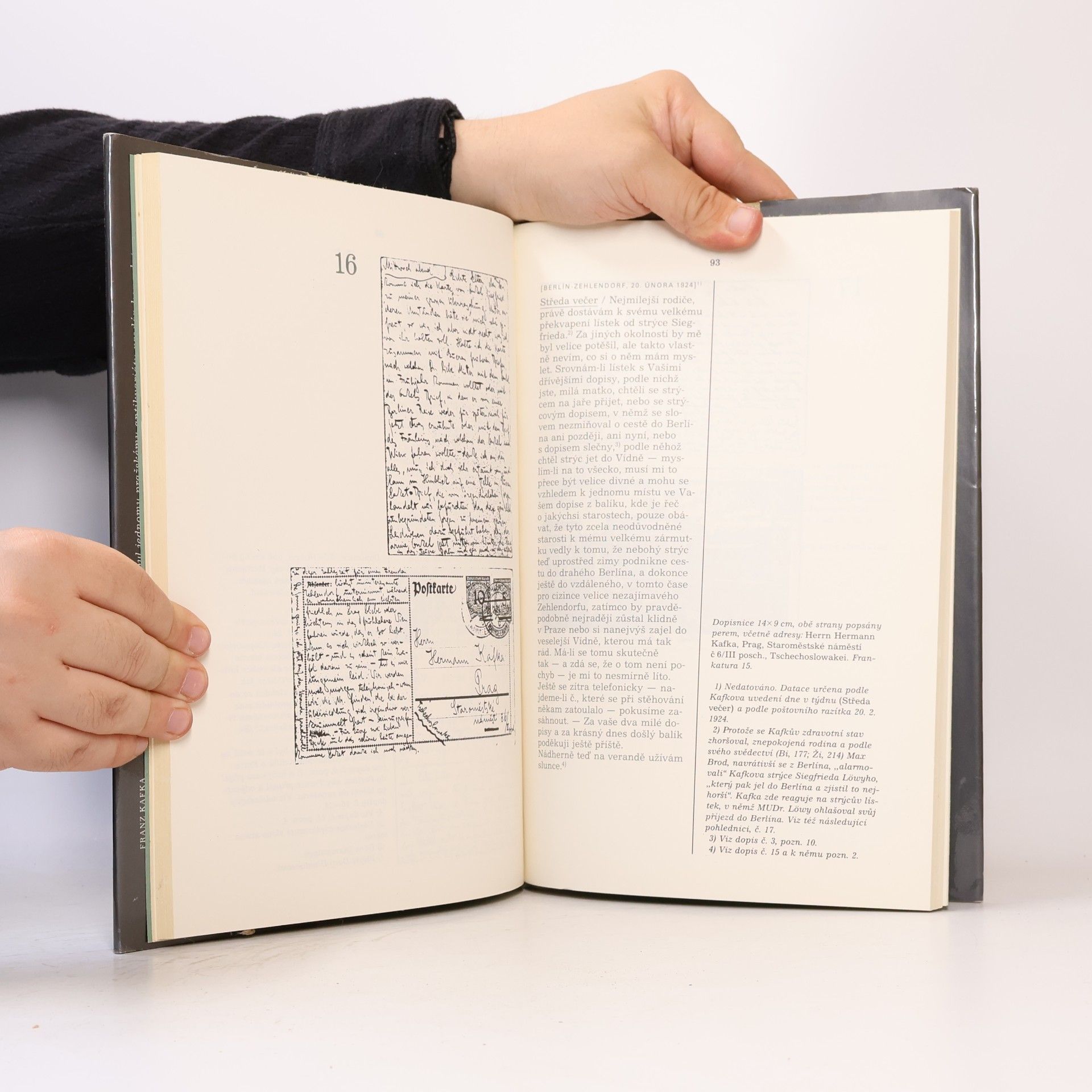 Franz Kafka Dopisy rodičům z let 1922-1924