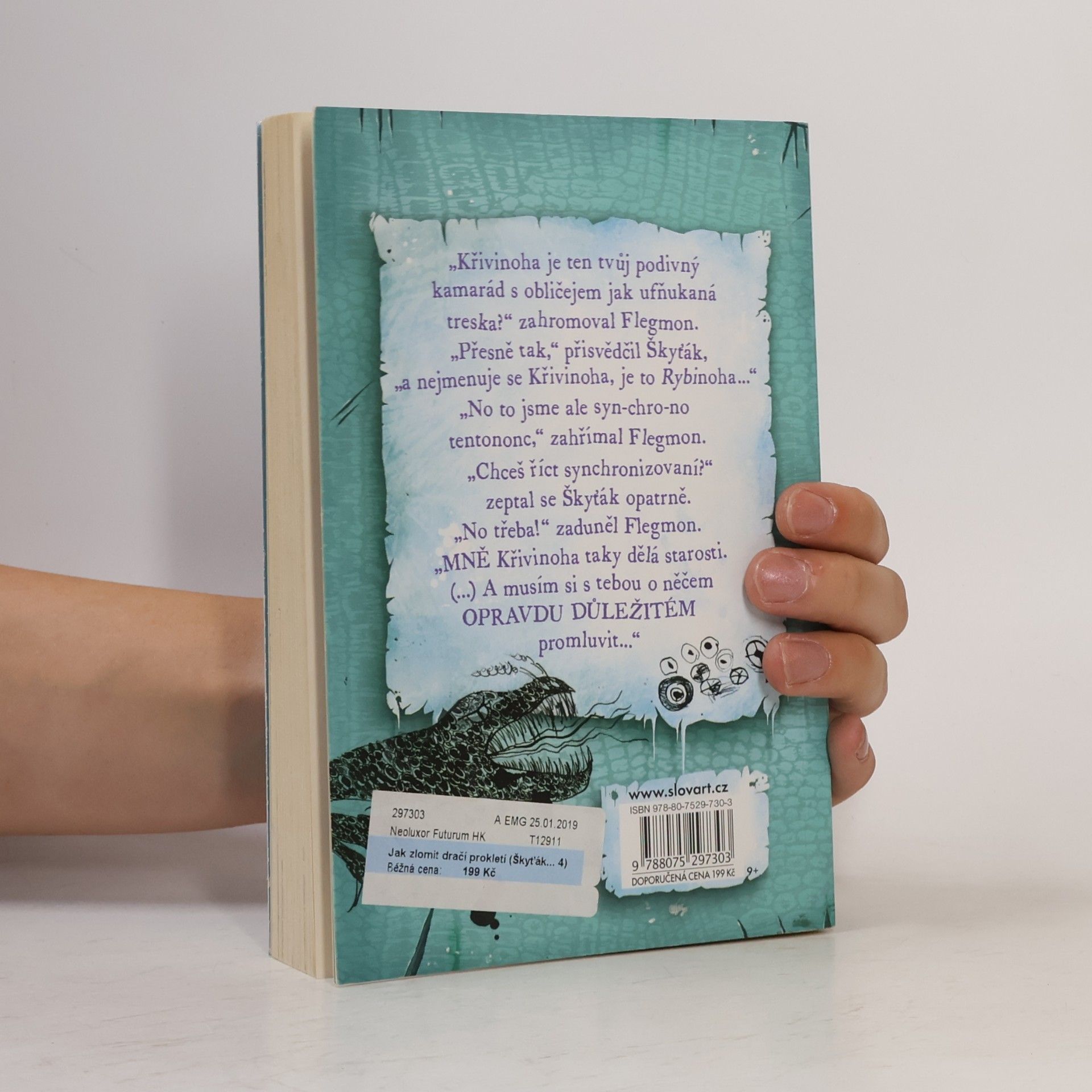 Cressida Cowell Jak zlomit dračí prokletí (Škyťák Šelmovská Štika III.) 4