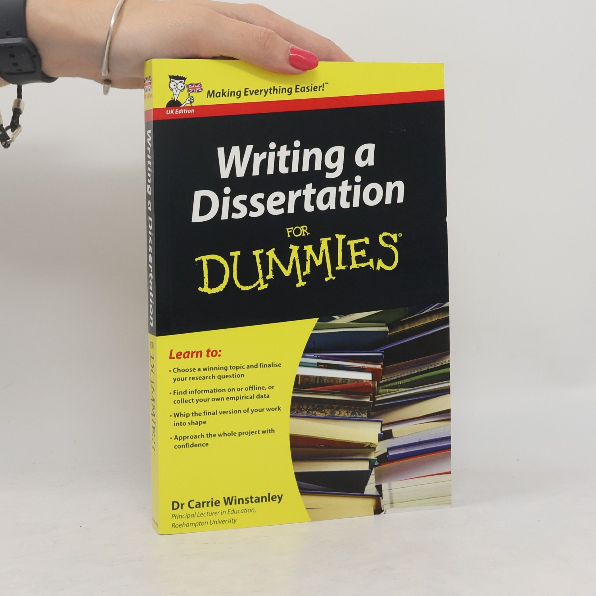 Carrie Winstanley Writing a dissertation for dummies