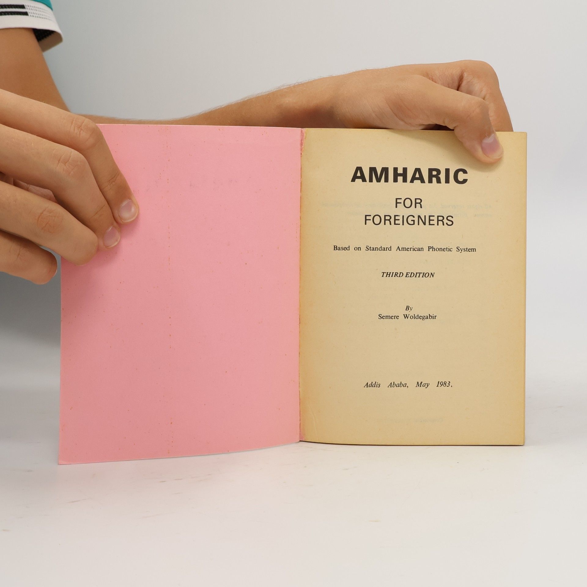 Semere Woldegabir Amharic for Foreigners