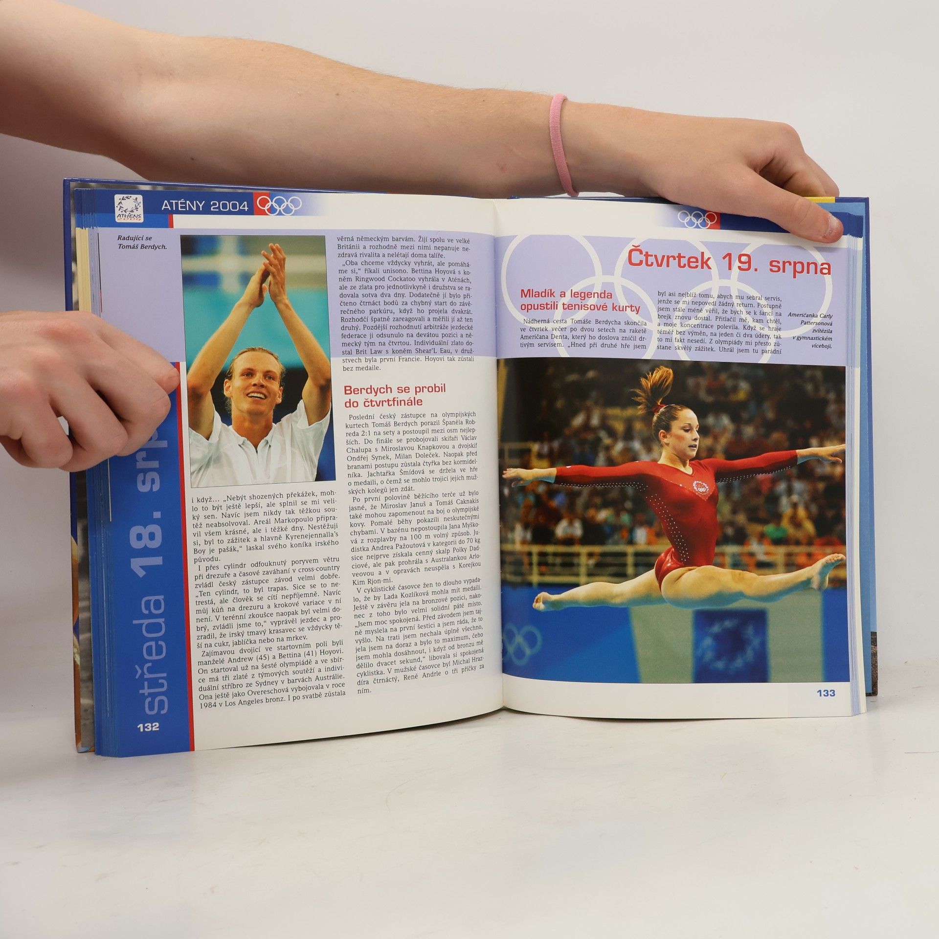 Karel Felt Atény 2004. Kronika her XXVIII. olympiády