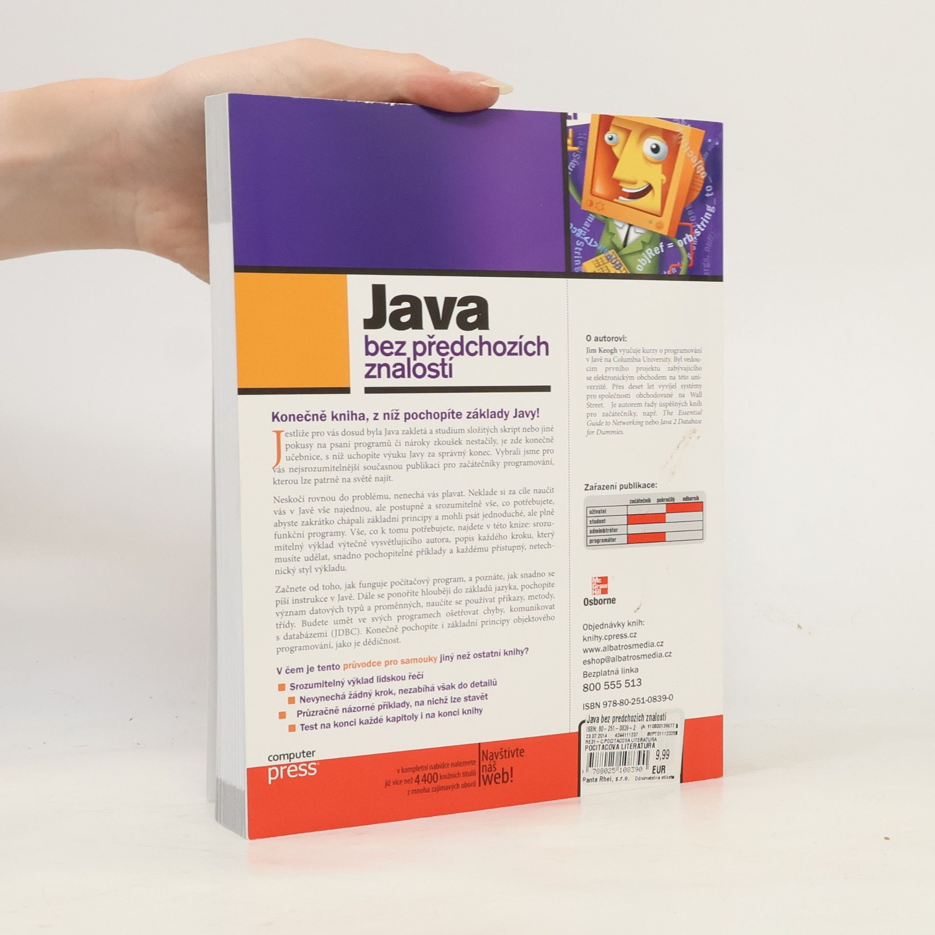 Jim Keogh Java bez předchozích znalostí. Průvodce pro samouky