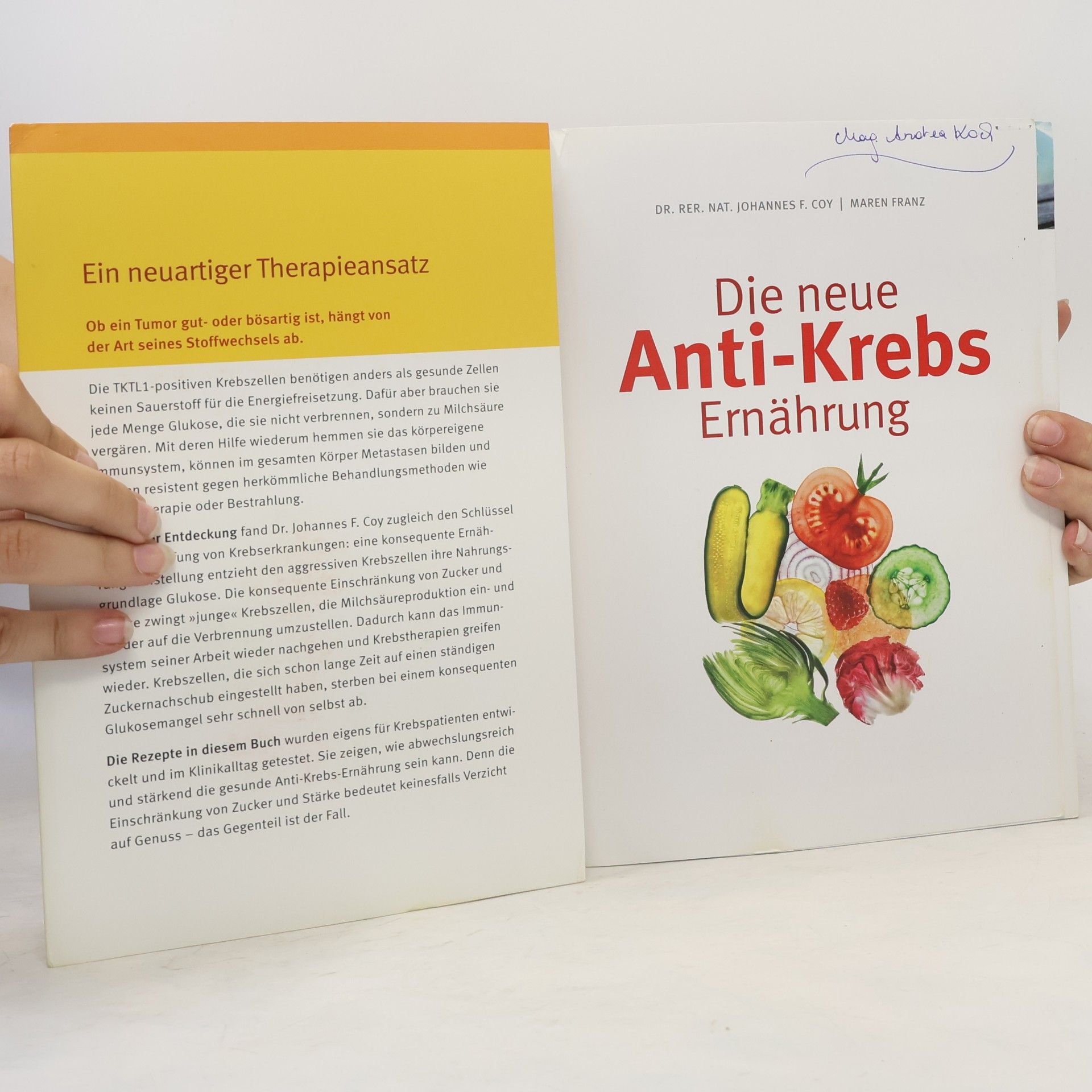 Johannes Coy Die neue Anti-Krebs-Ernährung