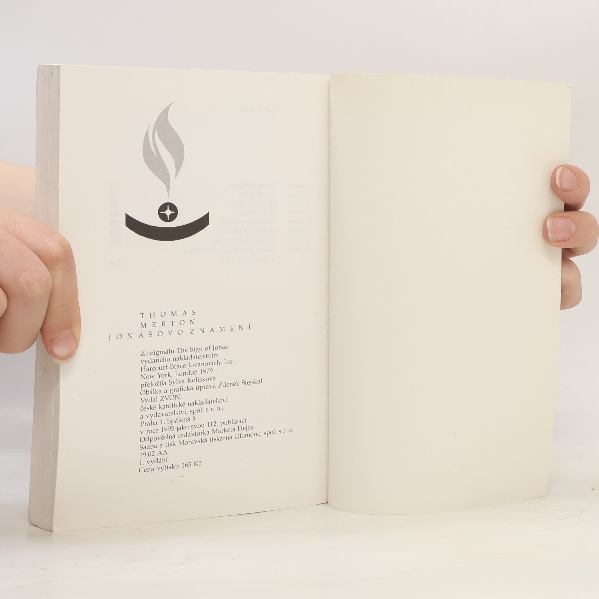 Thomas Merton Jonášovo znamení