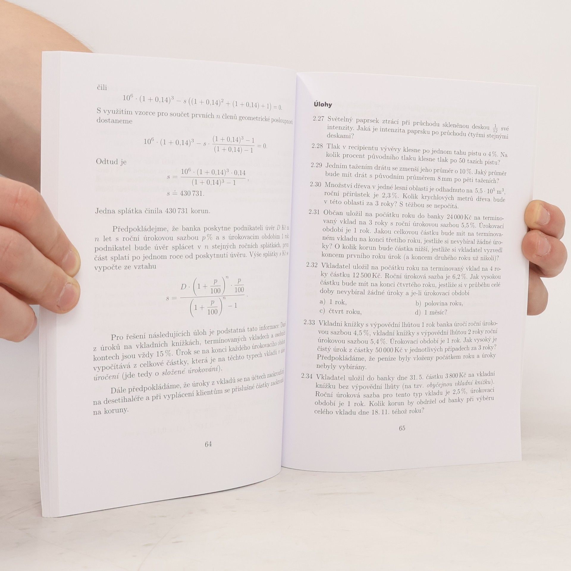 Oldřich Odvárko Matematika pro gymnázia. Posloupnosti a řady
