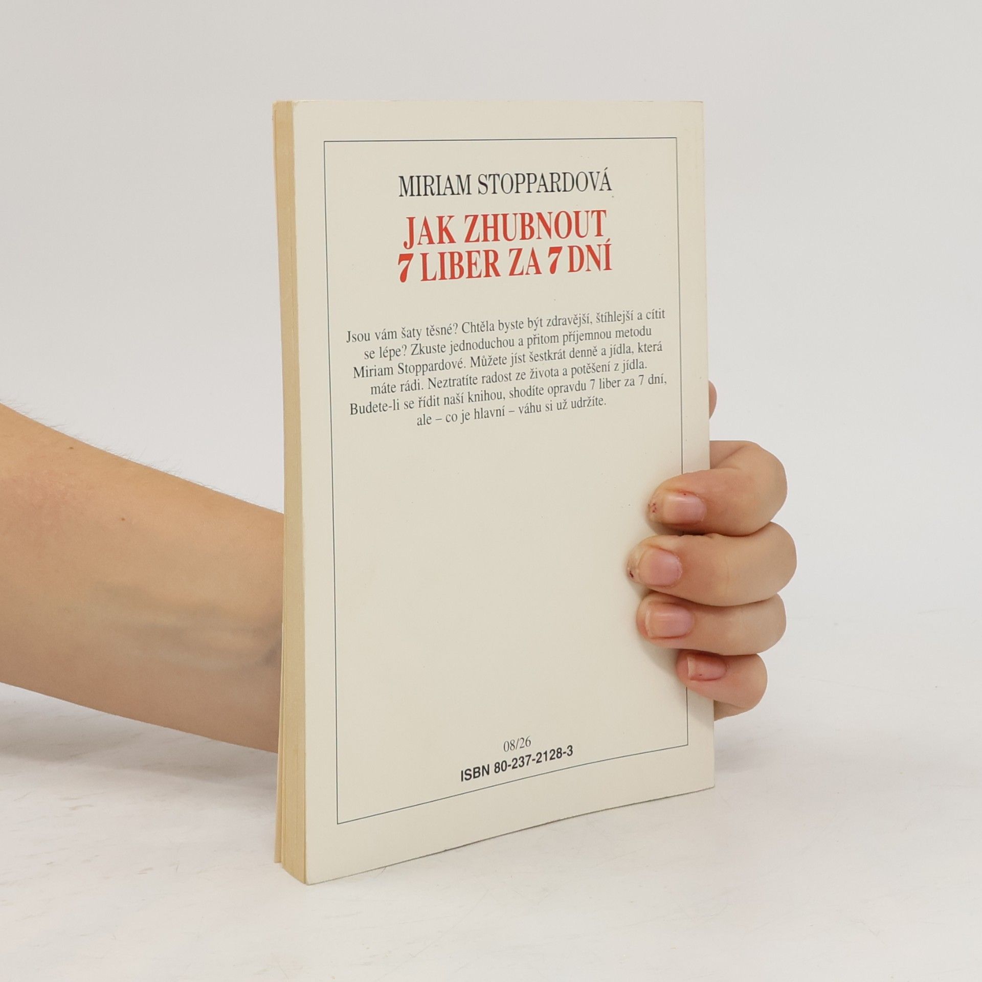 Miriam Stoppard Jak zhubnout 7 liber za 7 dní