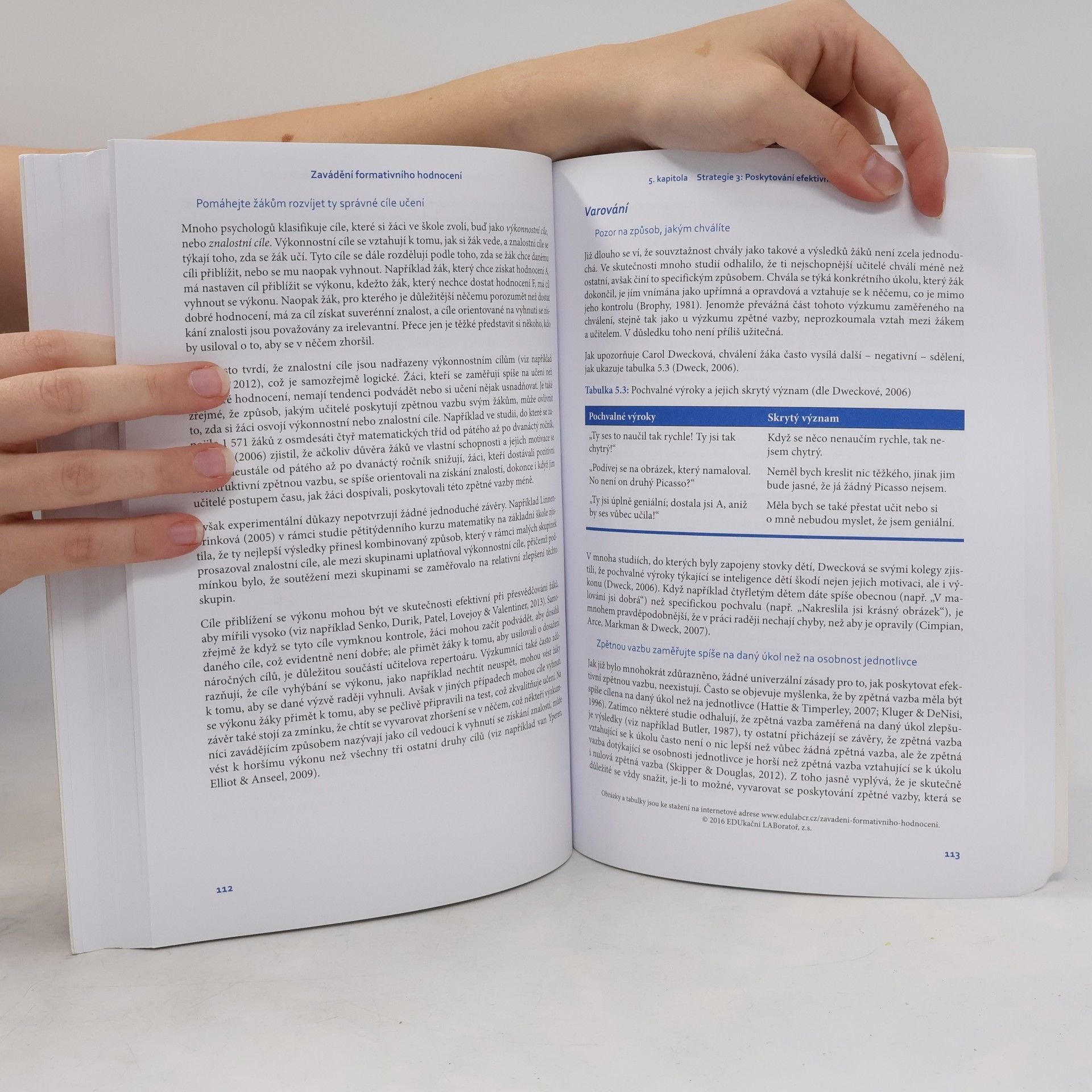 Siobhán Leahy Zavádění formativního hodnocení - Praktické techniky pro základní a střední školy
