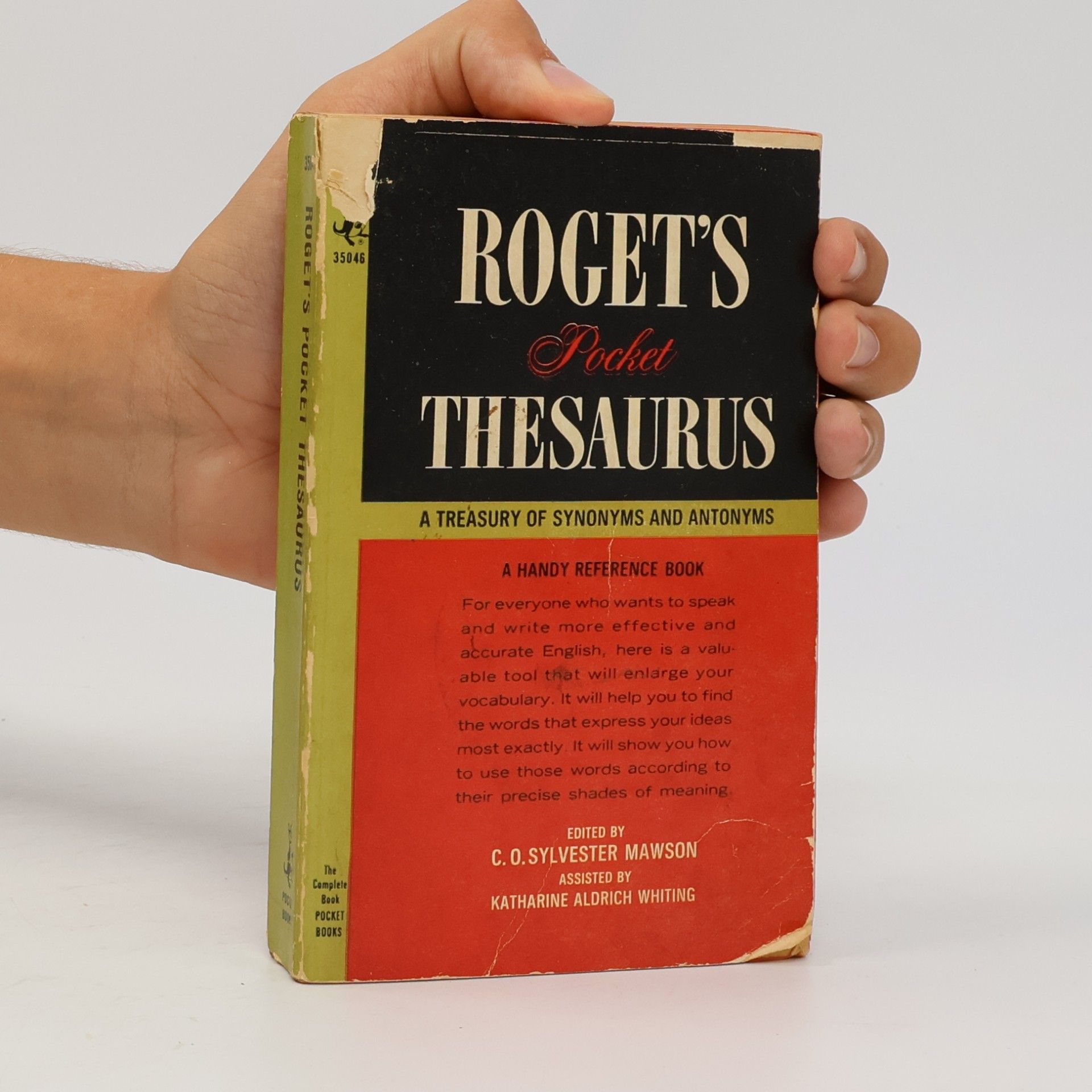 C. O. Sylvester Mawson Roget's pocket thesaurus