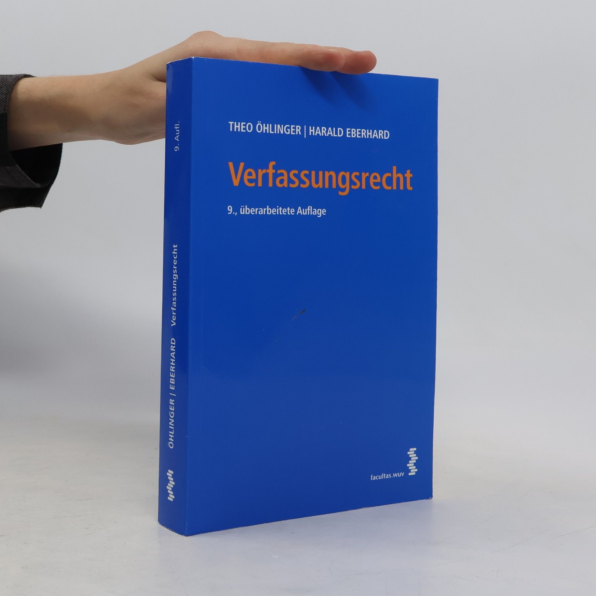 Theo Öhlinger Verfassungsrecht