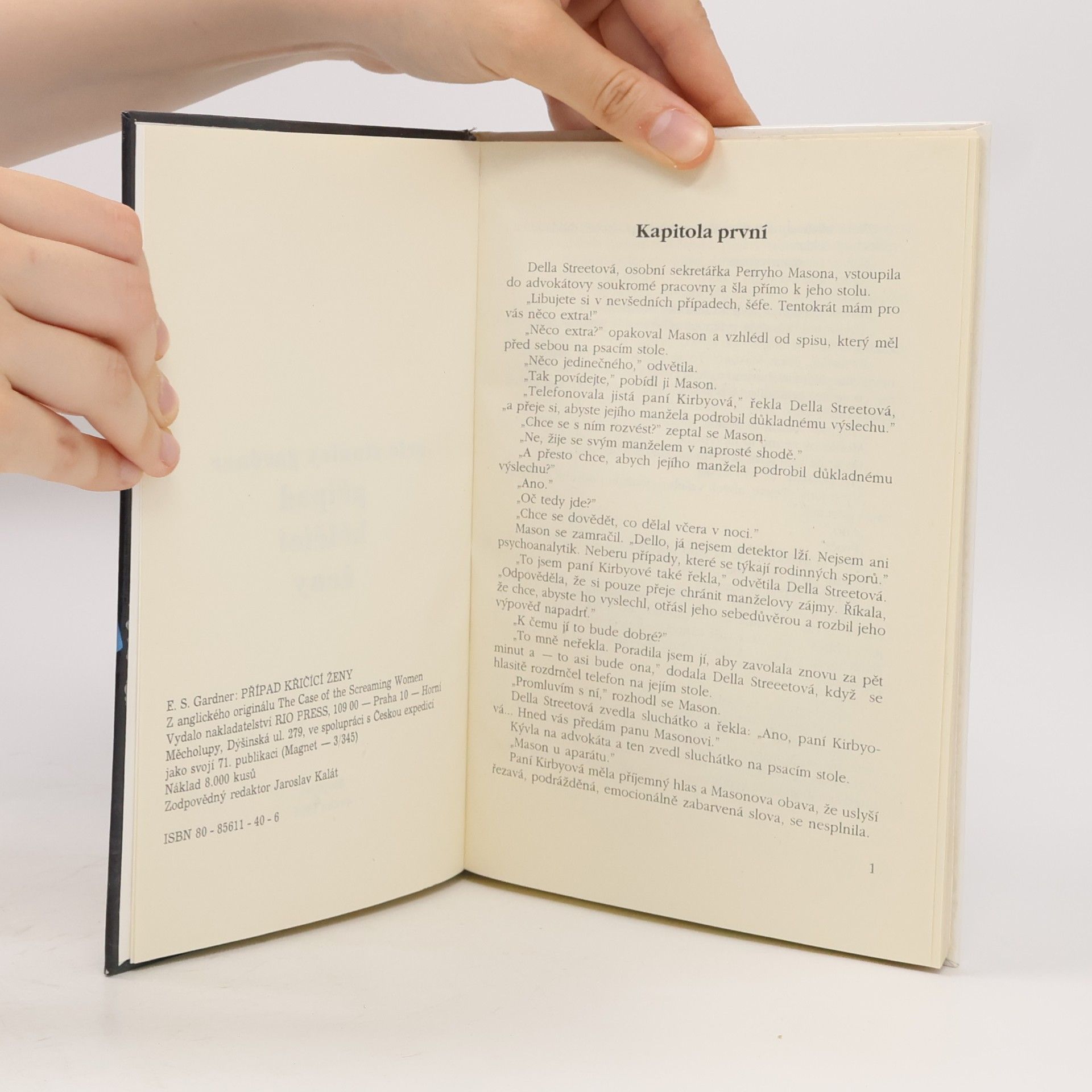 Erle Stanley Gardner Případ křičící ženy