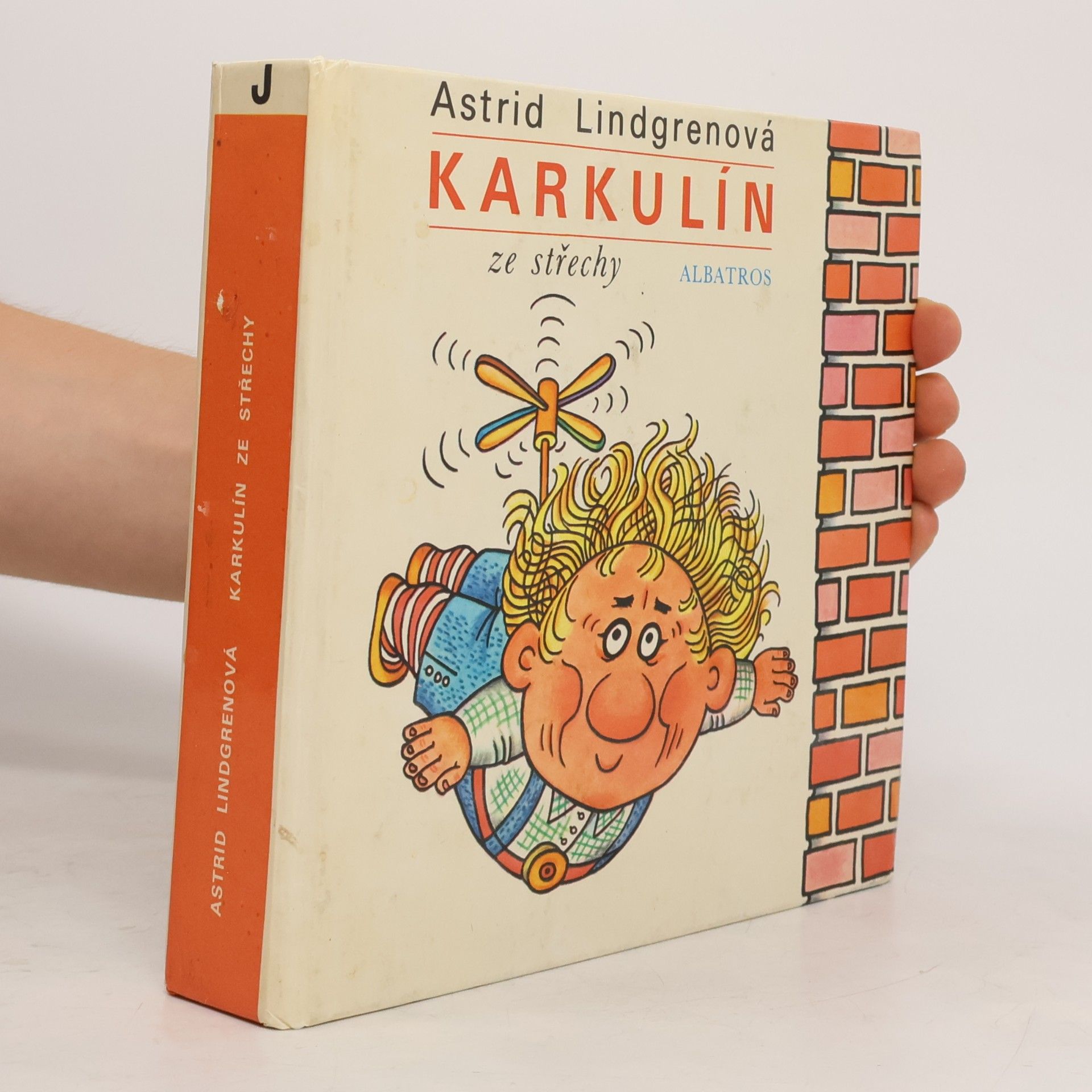 Astrid Lindgren Karkulín ze střechy