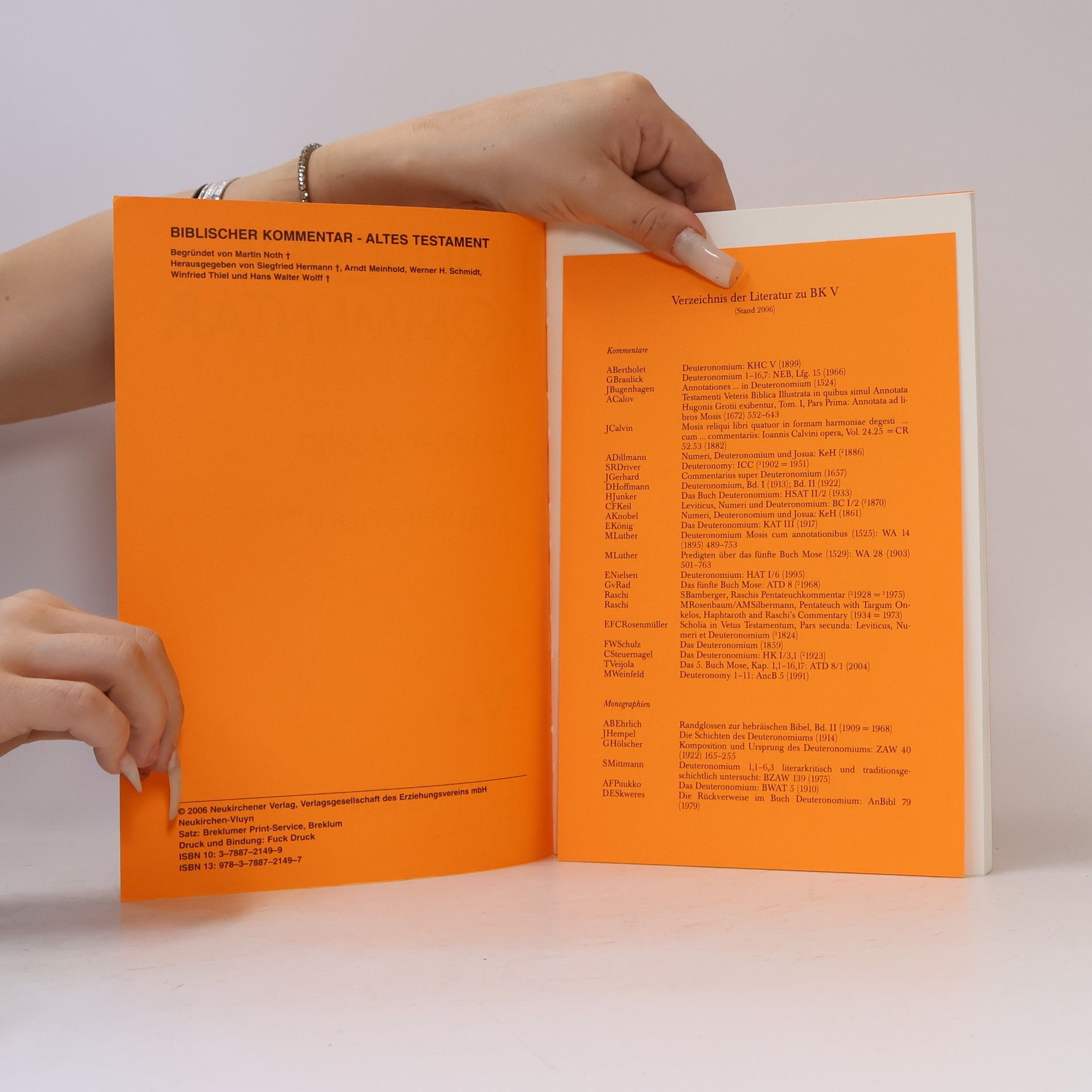 Lothar Perlitt Deuteronomium 4