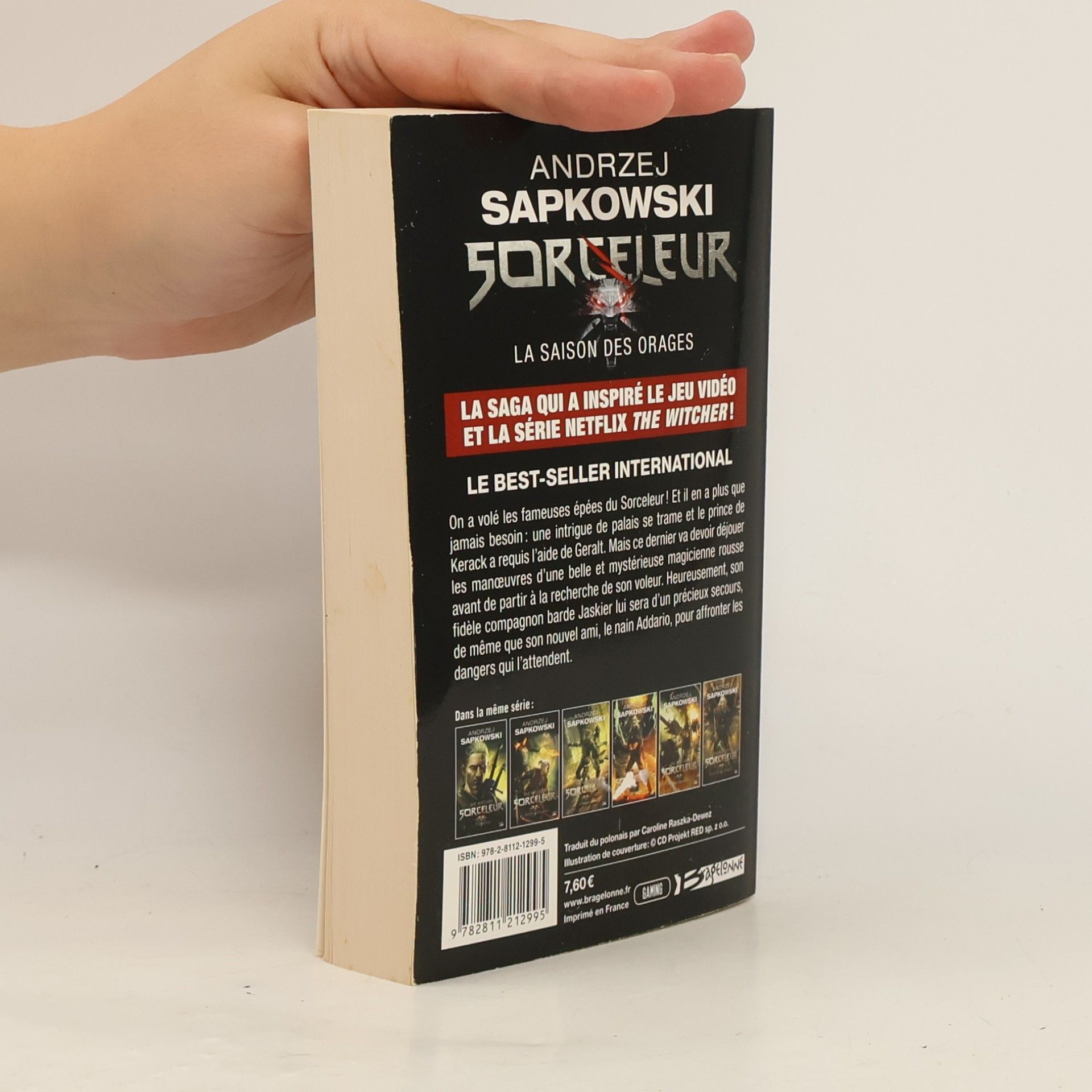 Andrzej Sapkowski Sorceleur - 8: La Saison des orages