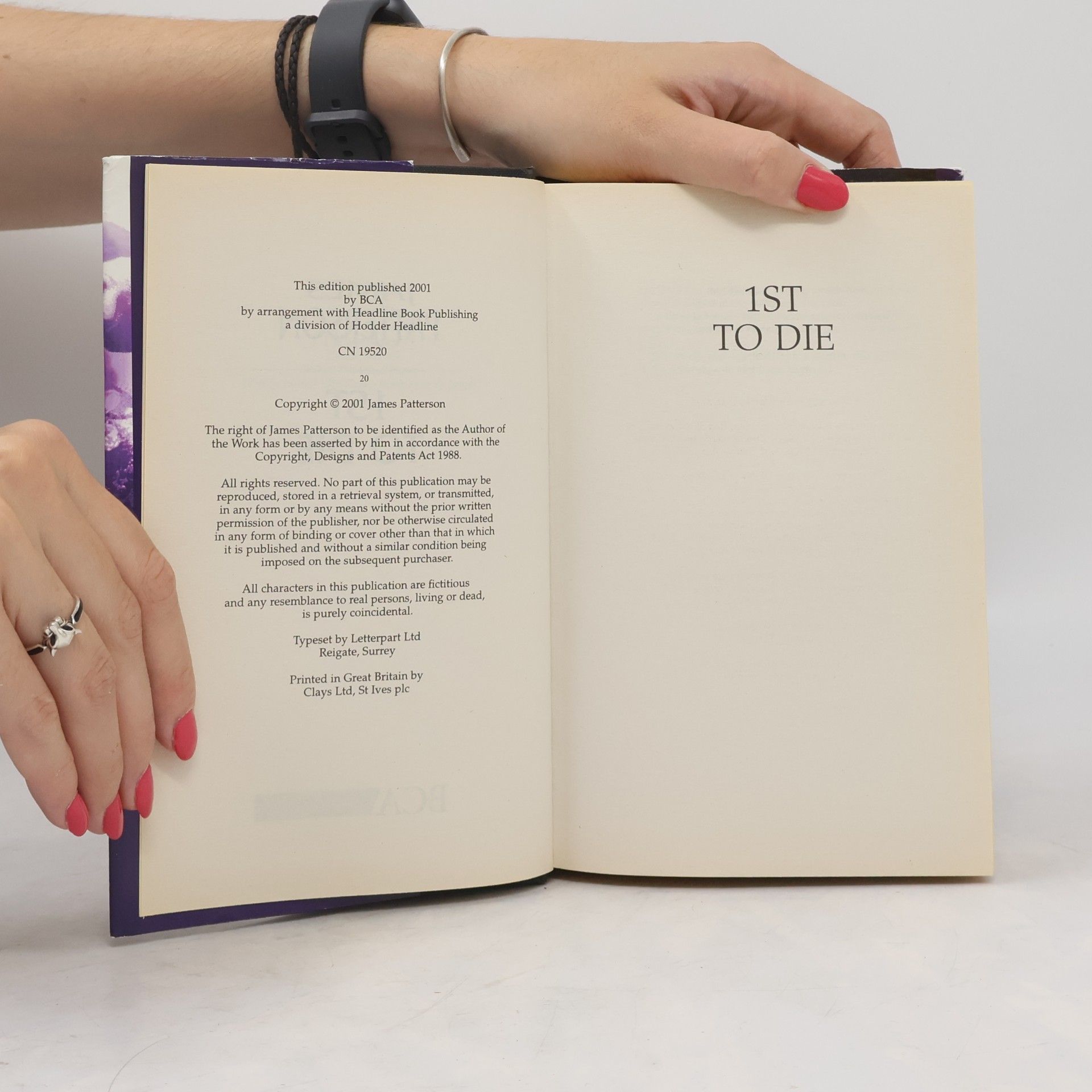 James Patterson 1st To Die