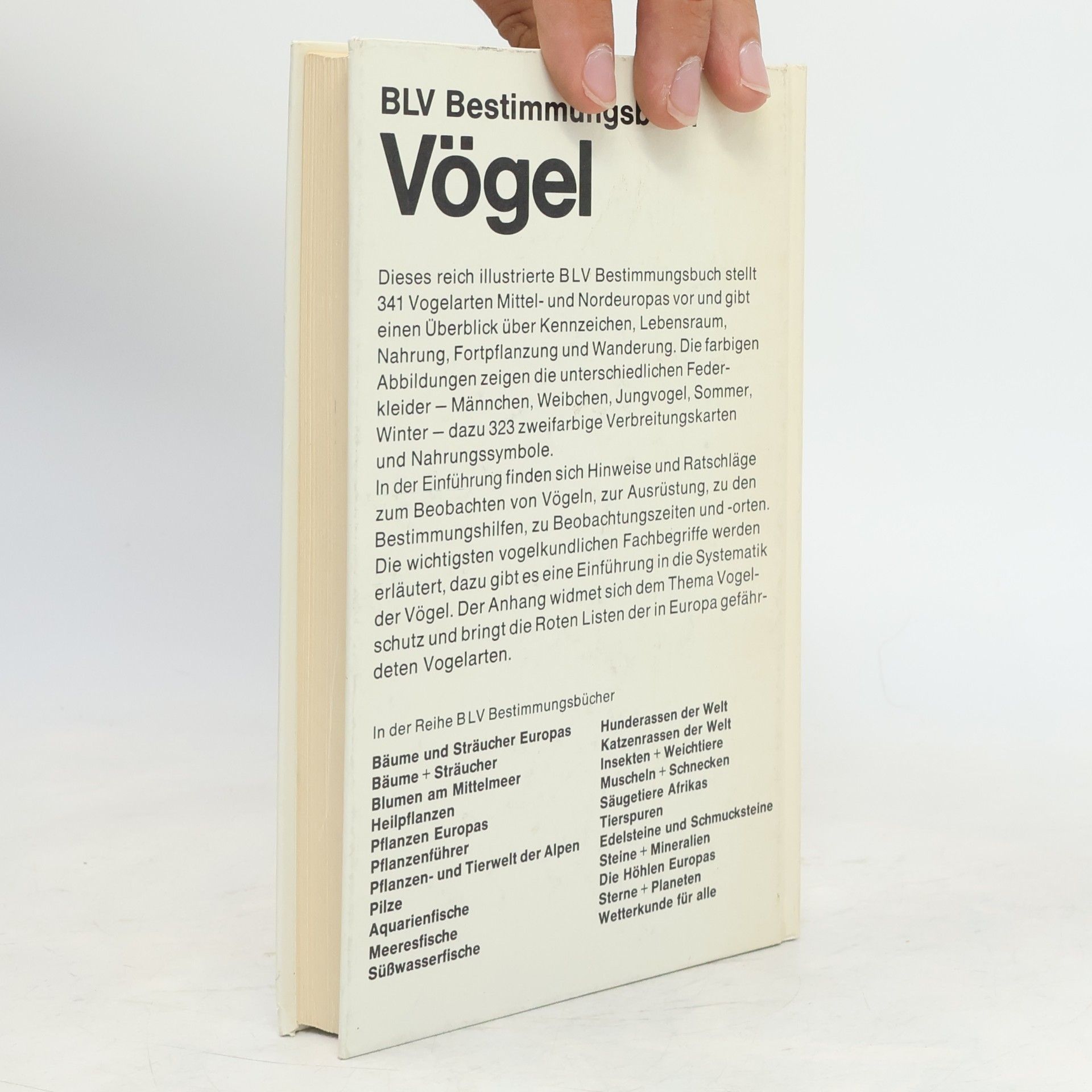 Einhard Bezzel Vögel Mittel- und Nordeuropas