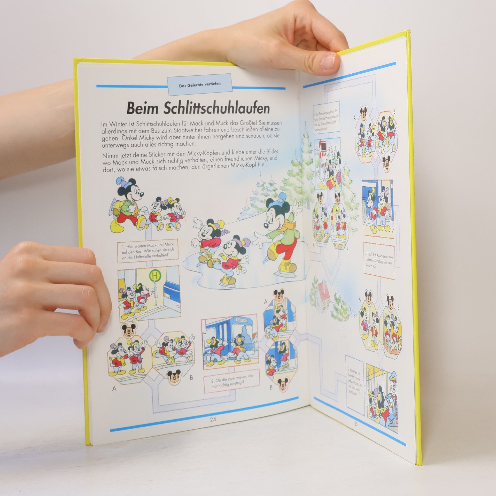 Various authors Mickys Verkehrsschule. Spielen und lernen mit Micky und seinen Freunden