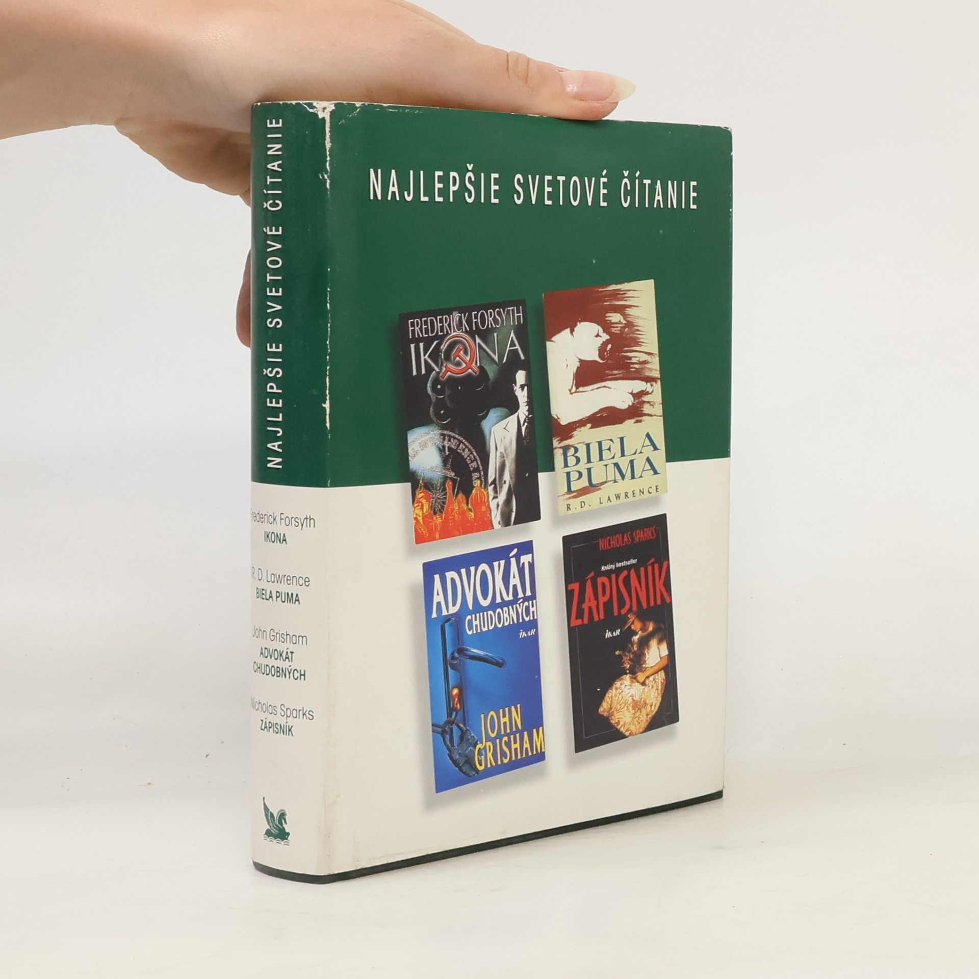 Nicholas Sparks Najlepšie svetové čitanie. Ikona. Biela puma. Advokát chudobných. Zápisník