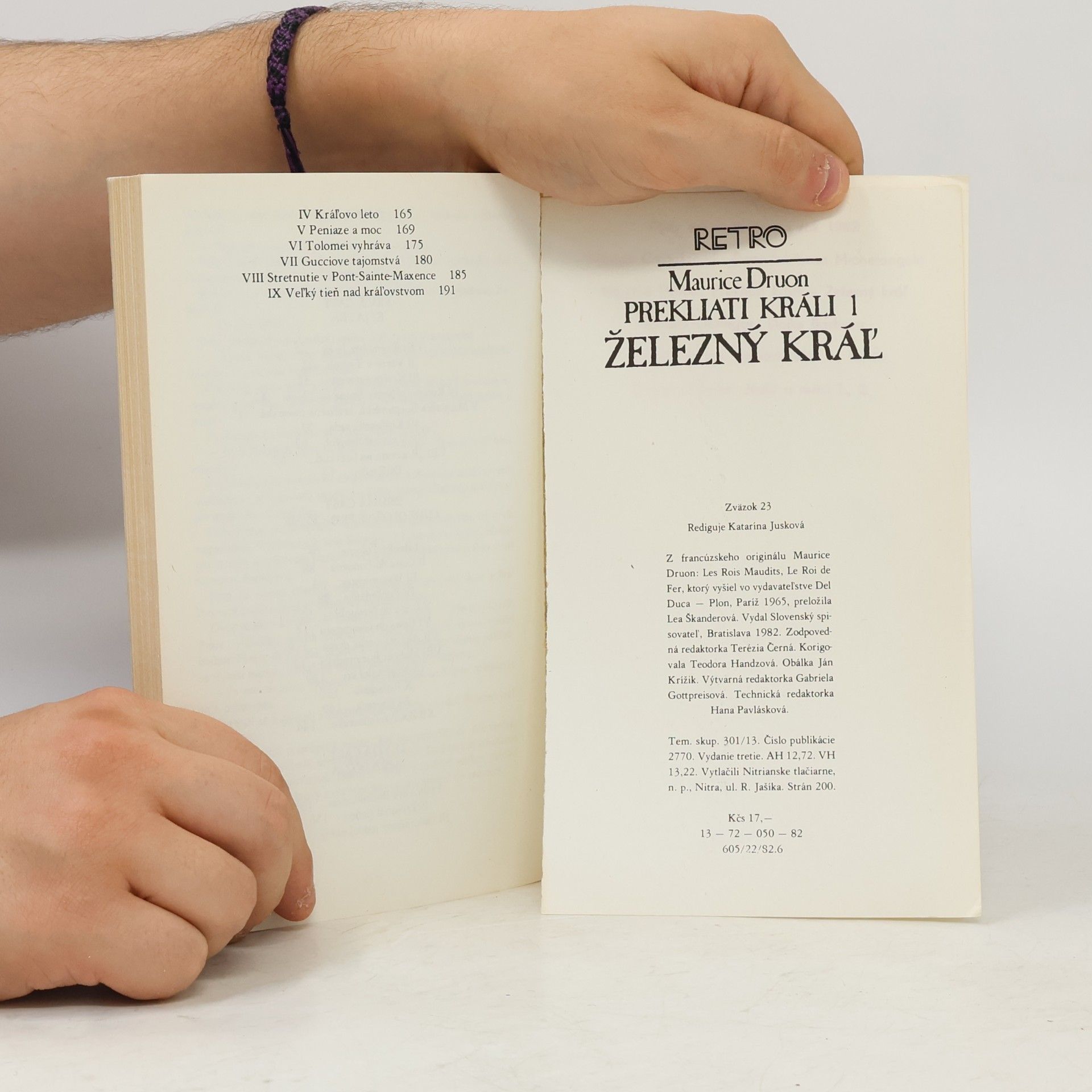 Maurice Druon Prekliati králi 1. Železný kráľ