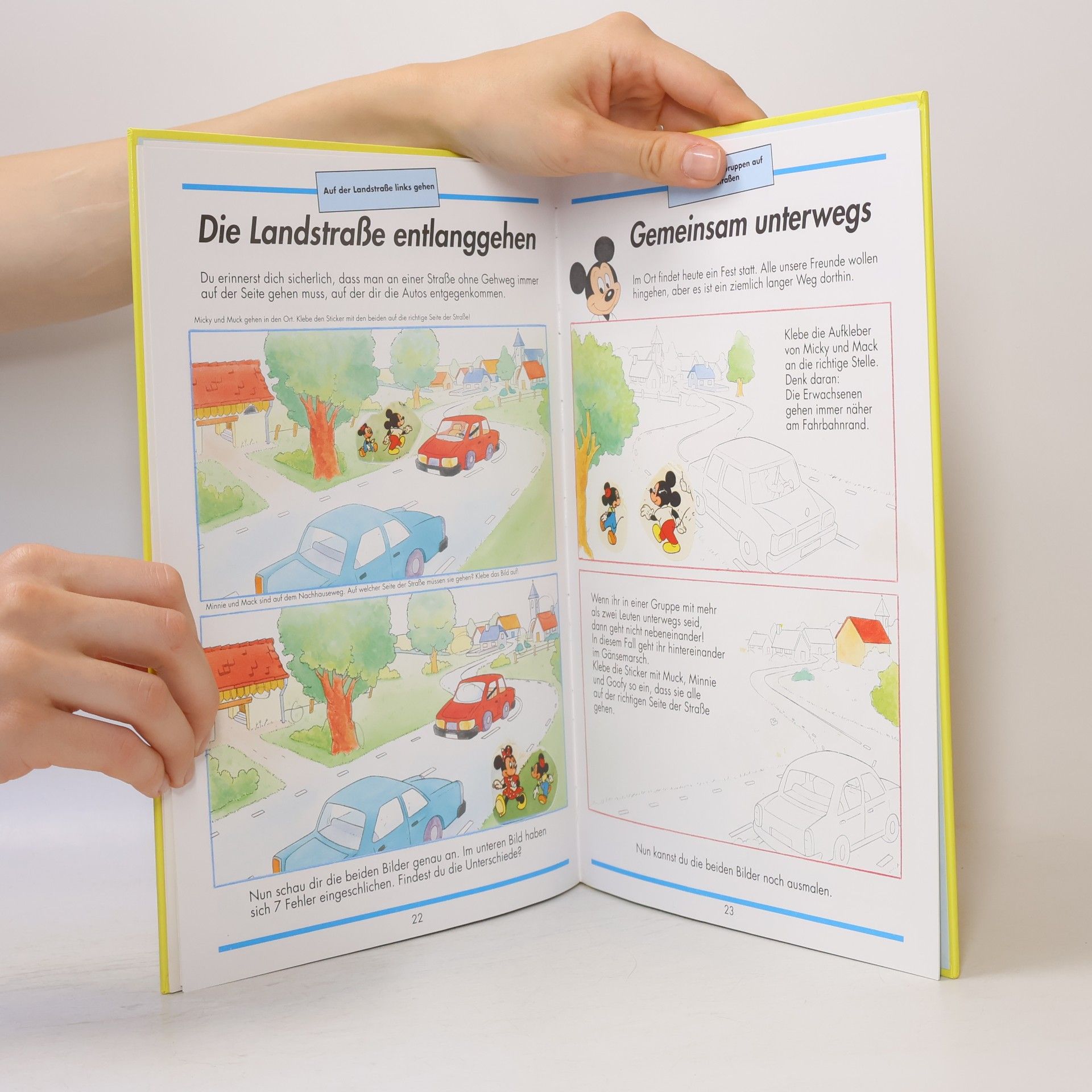Auteurscollectief Mickys Verkehrsschule. Spielen und lernen mit Micky und seinen Freunden