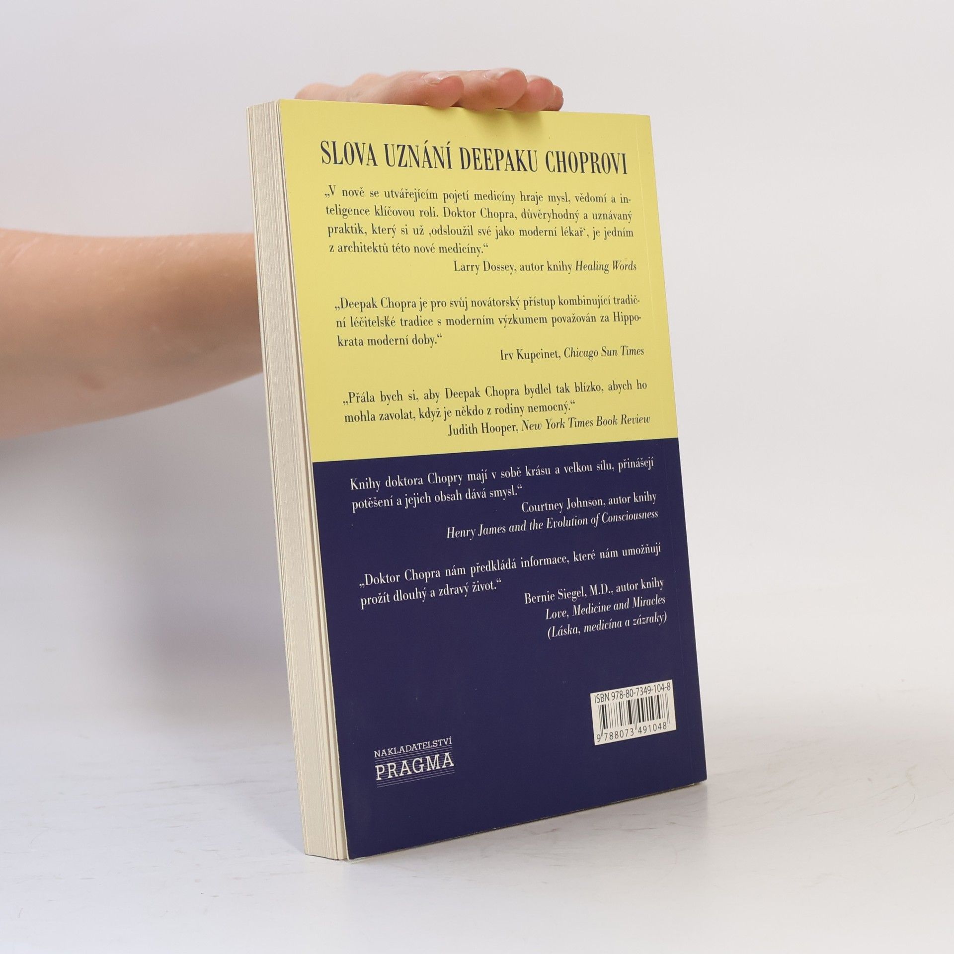 Deepak Chopra Jak získat ideální váhu
