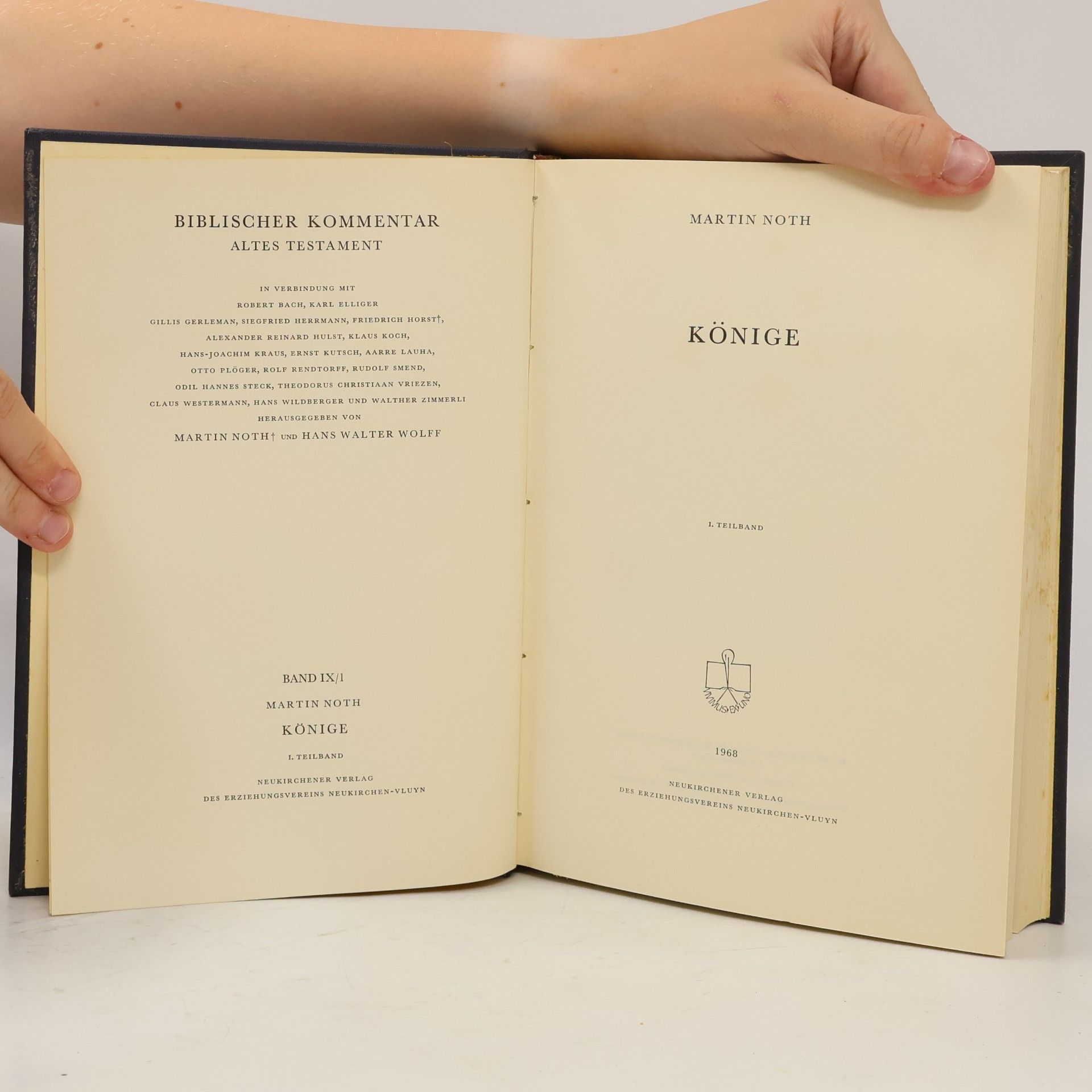 Autores varios Biblischer Kommentar altes Testament IX/1