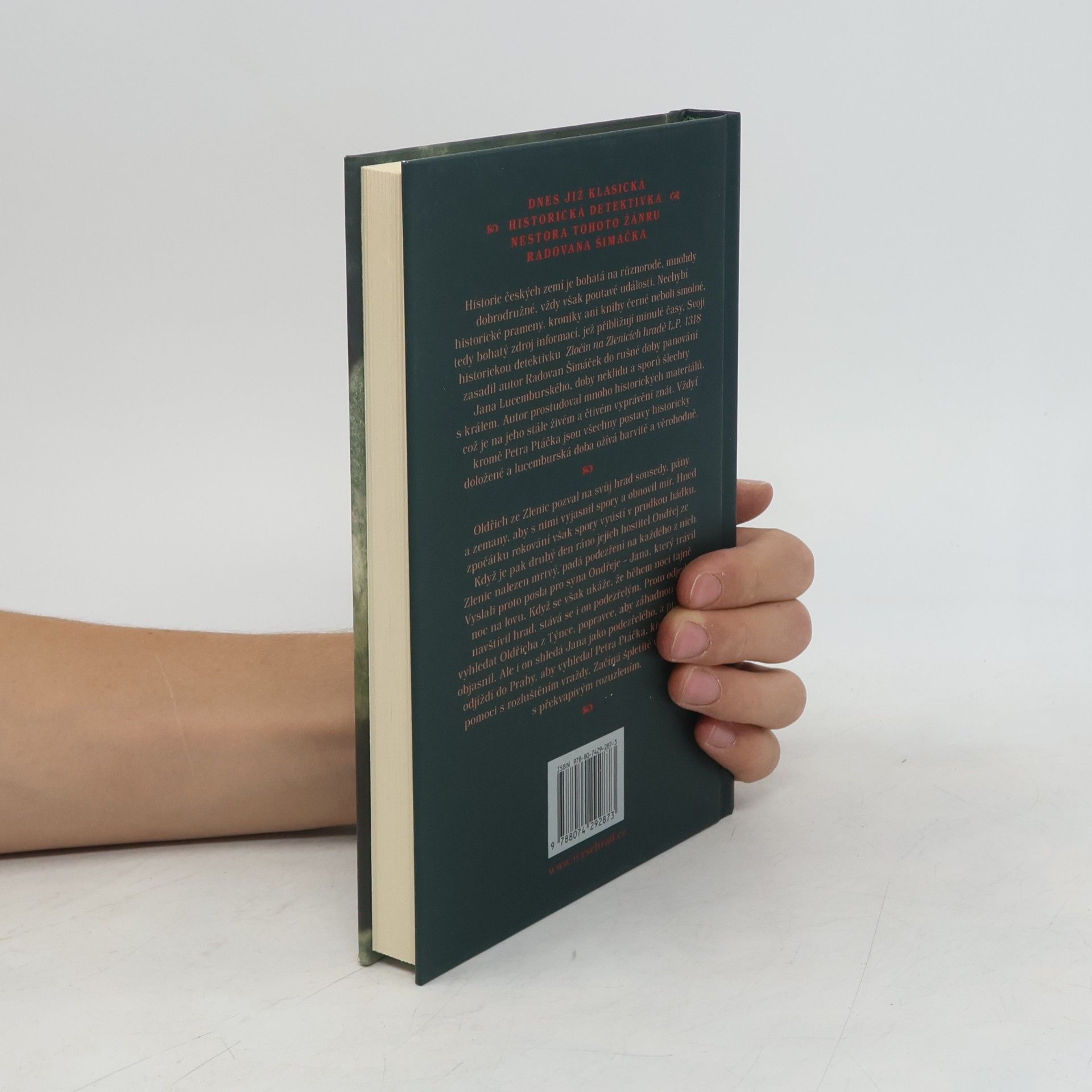 Radovan Šimáček Zločin na Zlenicích hradě L.P. 1318