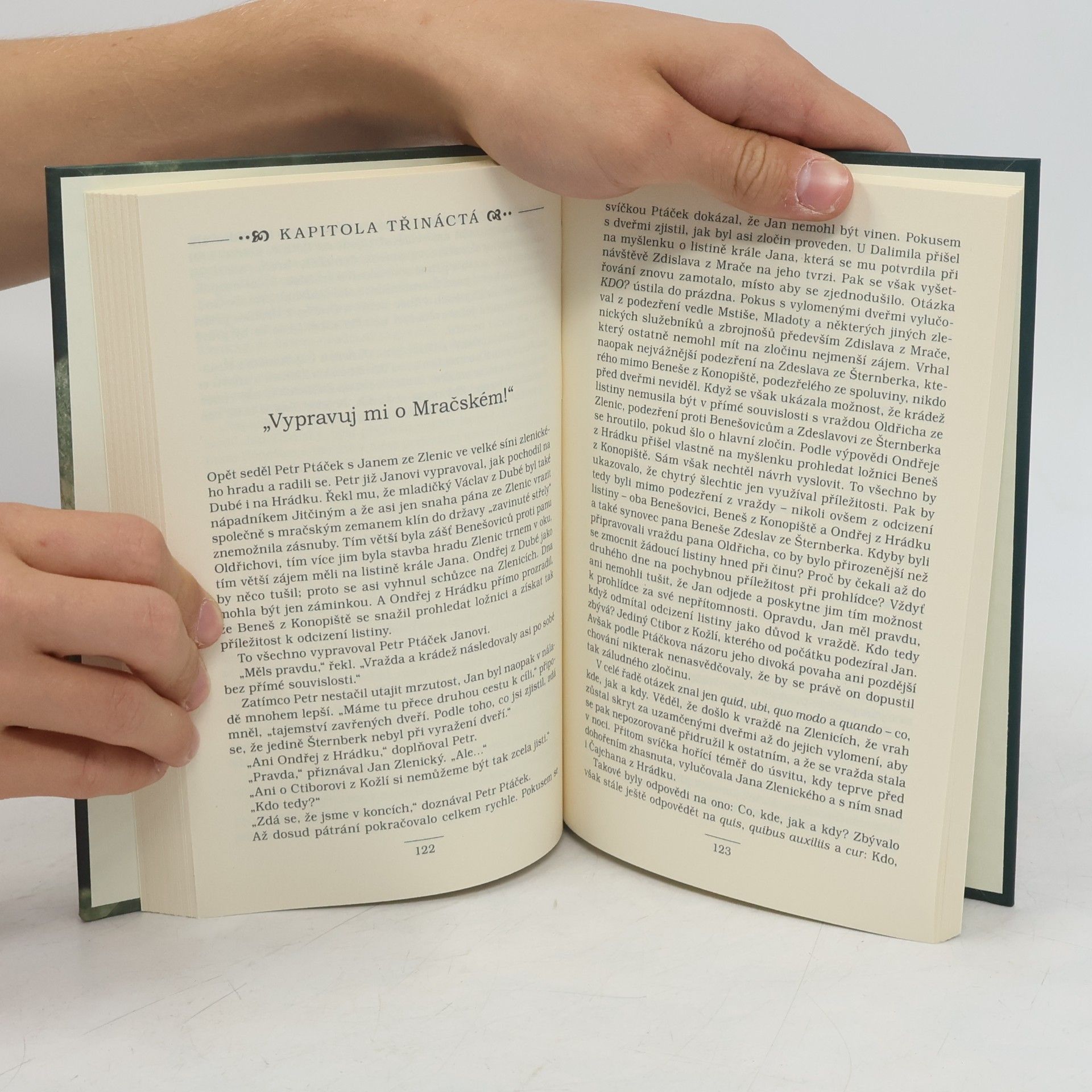 Radovan Šimáček Zločin na Zlenicích hradě L.P. 1318