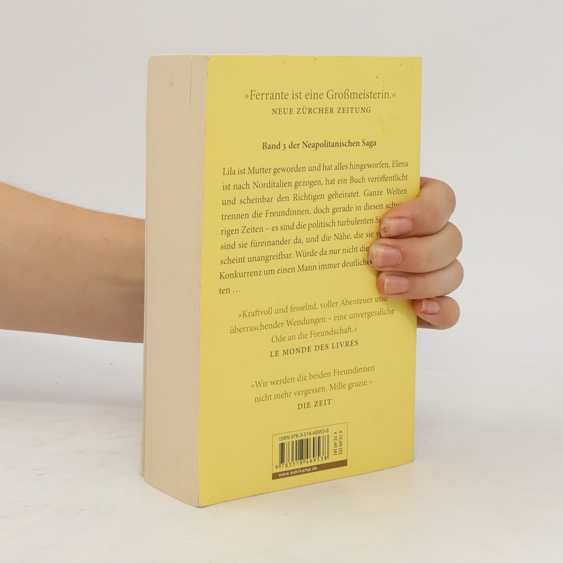 Elena Ferrante Die Geschichte Der Getrennten Wege : Erwachsenenjahre (Band III)